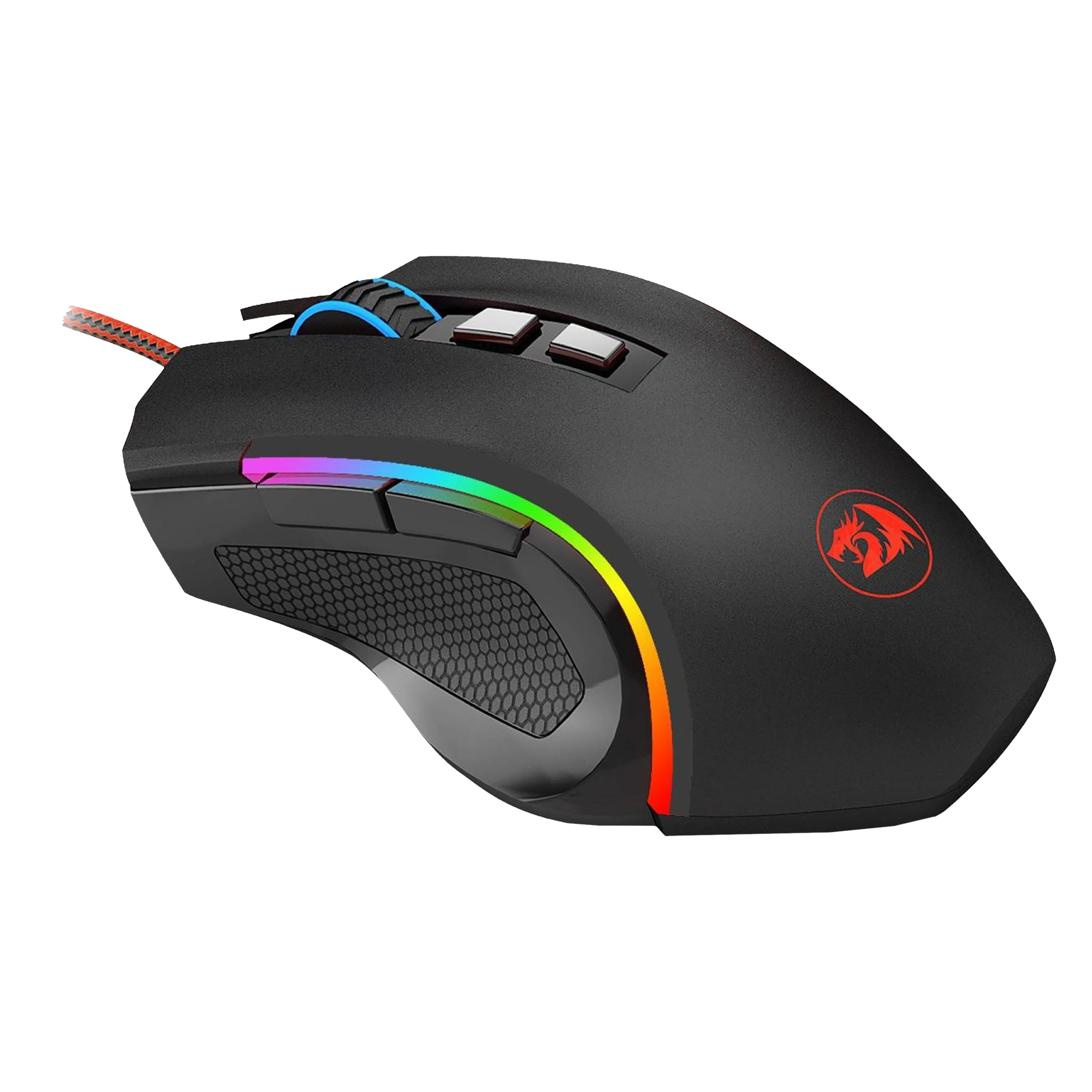 REDRAGON Griffin Wired Optical Gaming Mouse (7200 DPI Adjustable, Ergonomic Design, Black)_12