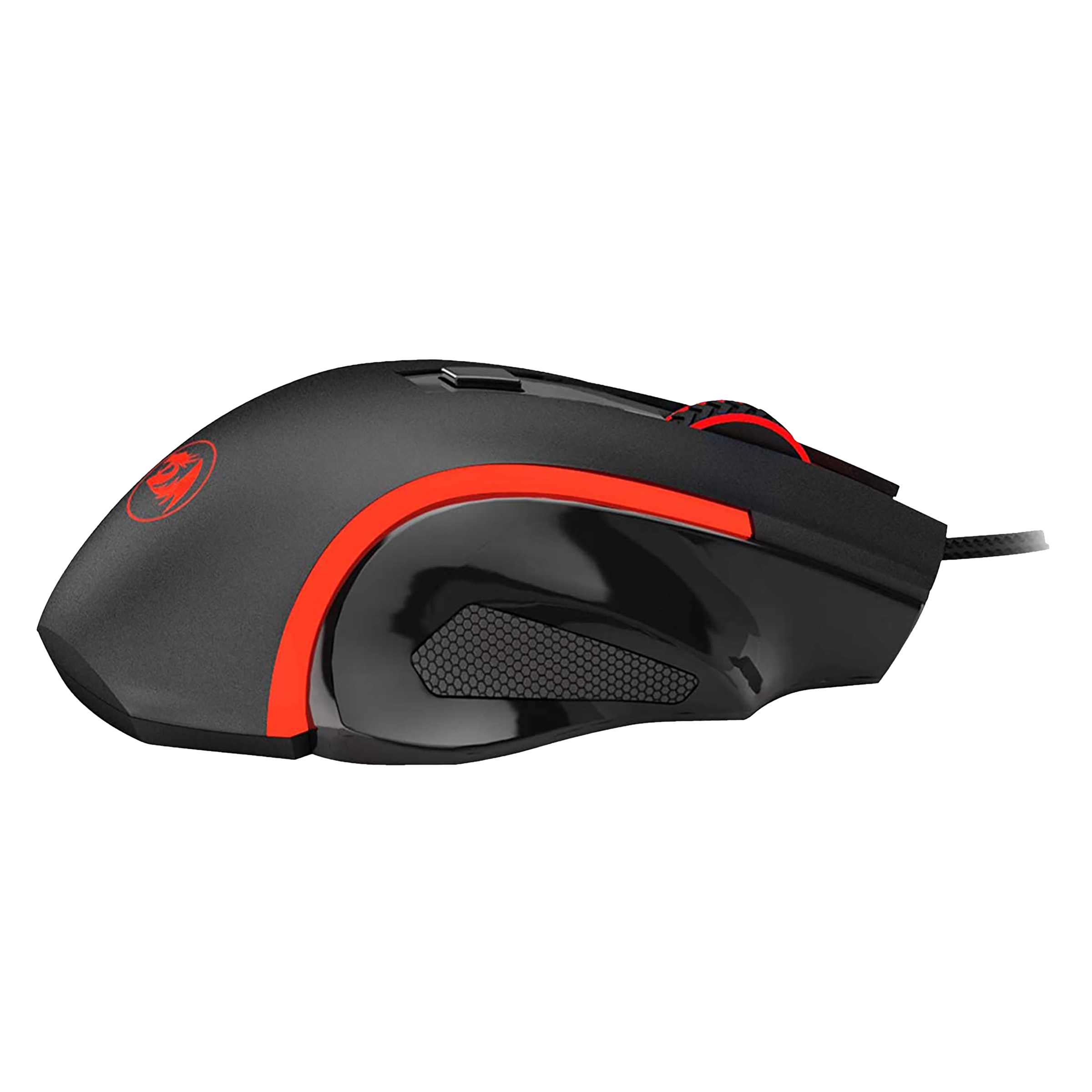 REDRAGON Nothosaur Wired Optical Gaming Mouse with Customizable Buttons (3200 DPI, 7 Colors Backlit, Black)_8