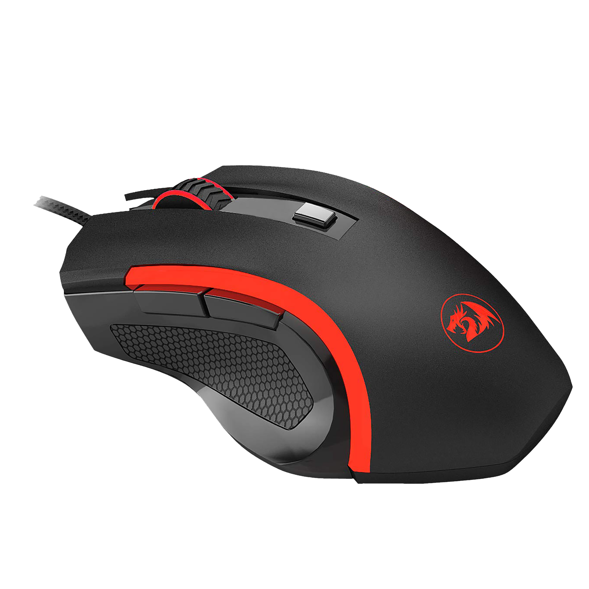 REDRAGON Nothosaur Wired Optical Gaming Mouse with Customizable Buttons (3200 DPI, 7 Colors Backlit, Black)_9