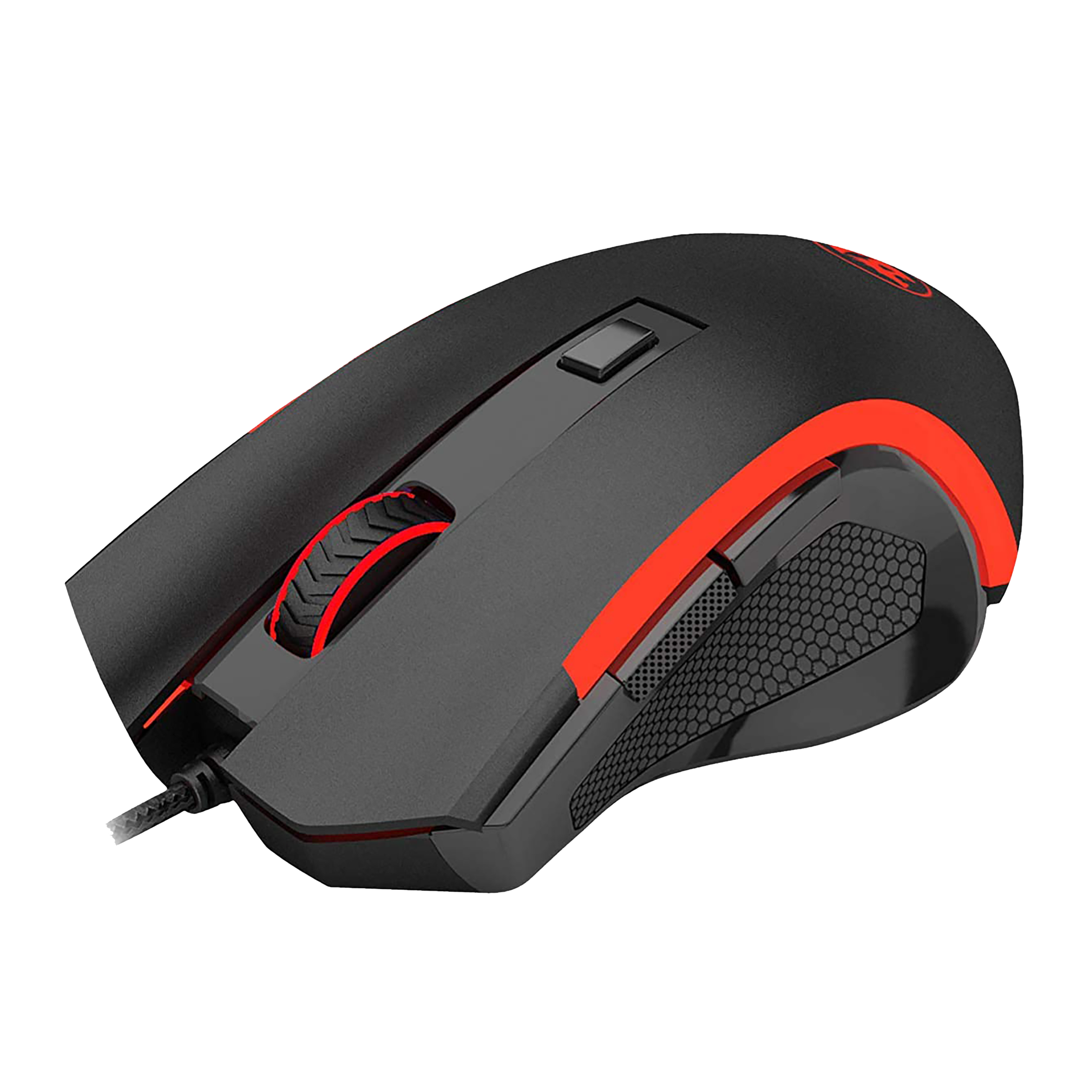 REDRAGON Nothosaur Wired Optical Gaming Mouse with Customizable Buttons (3200 DPI, 7 Colors Backlit, Black)_4