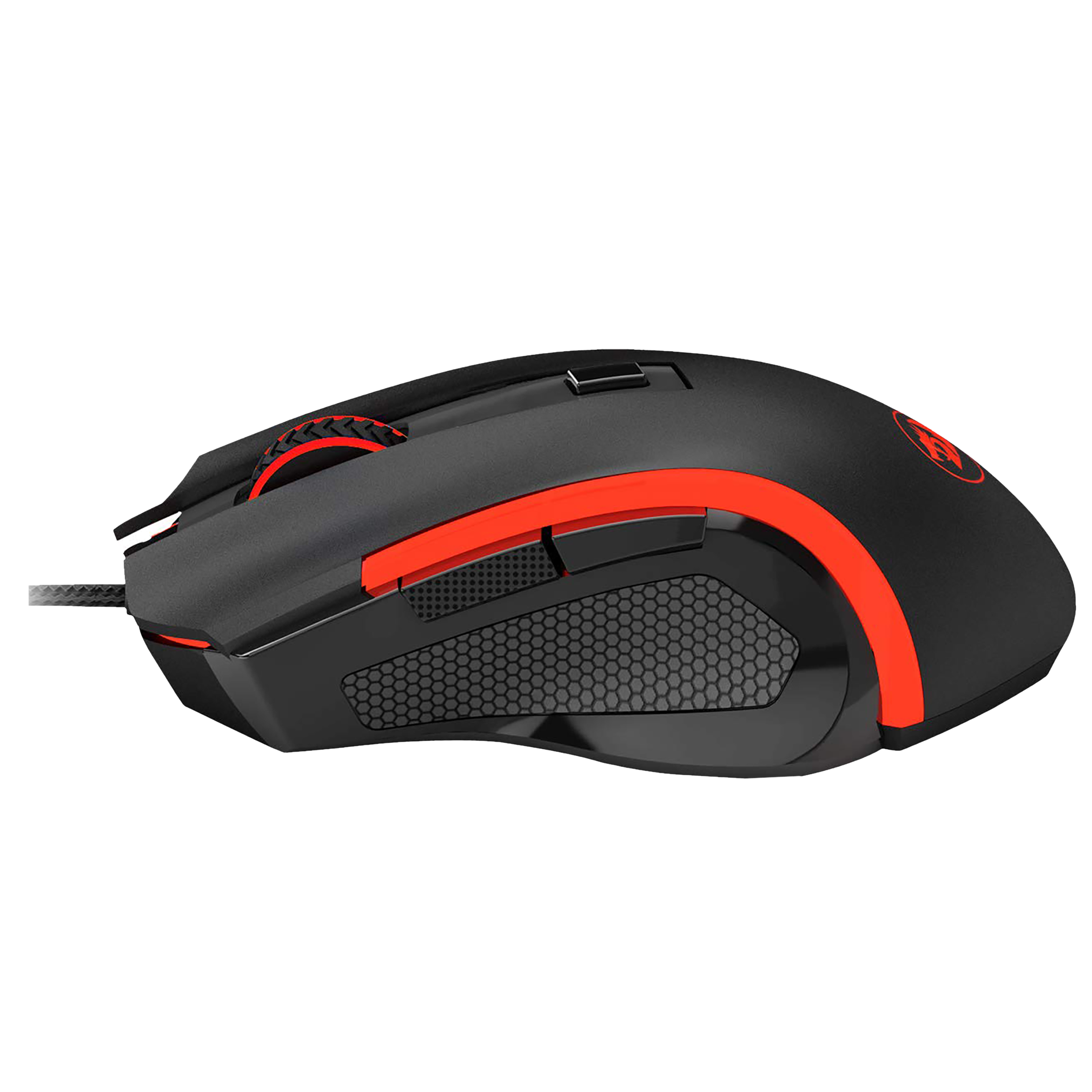 REDRAGON Nothosaur Wired Optical Gaming Mouse with Customizable Buttons (3200 DPI, 7 Colors Backlit, Black)_5