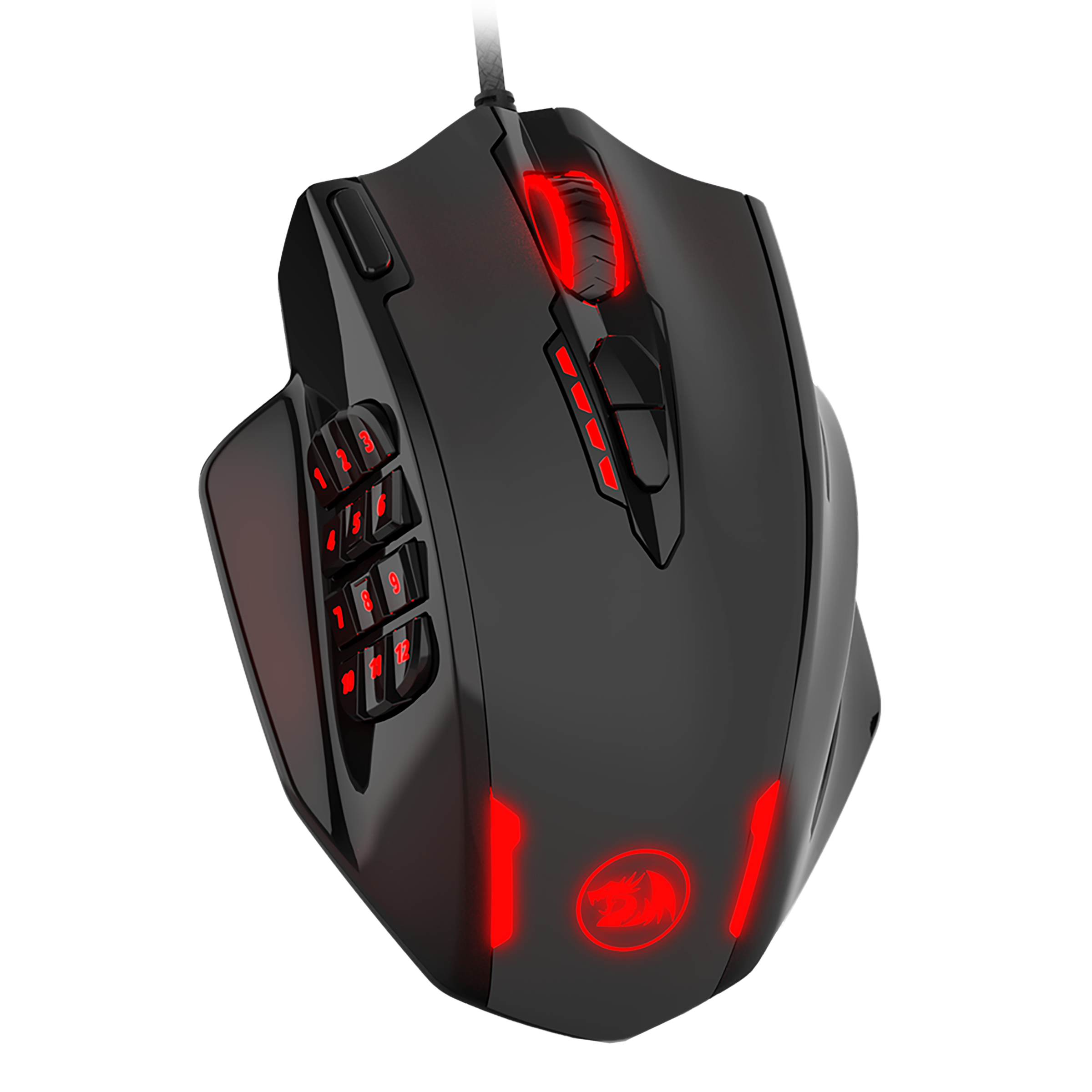 REDRAGON Impact Wired Optical Gaming Mouse (12400 DPI, High-End Design, Black)_1