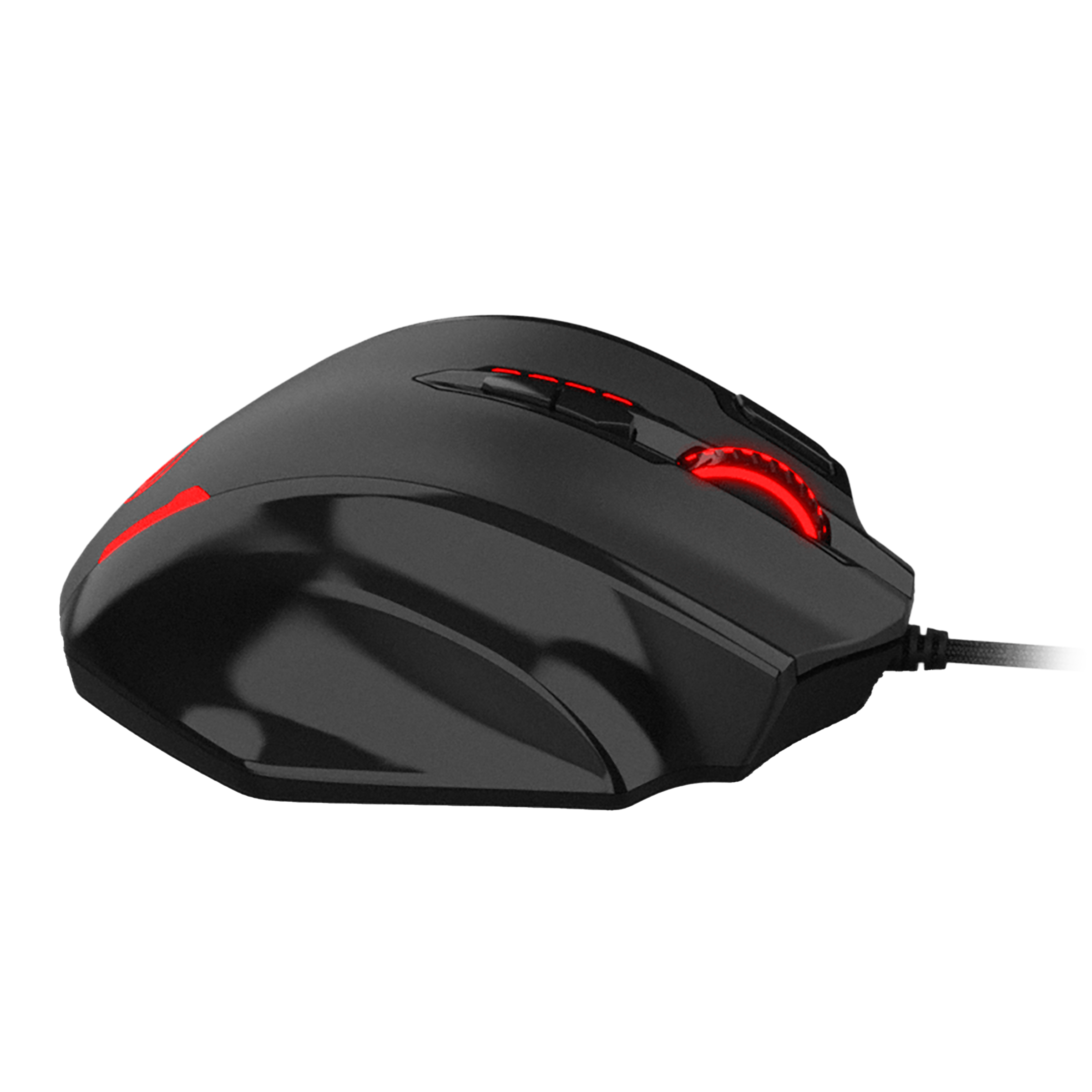 REDRAGON Impact Wired Optical Gaming Mouse (12400 DPI, High-End Design, Black)_5