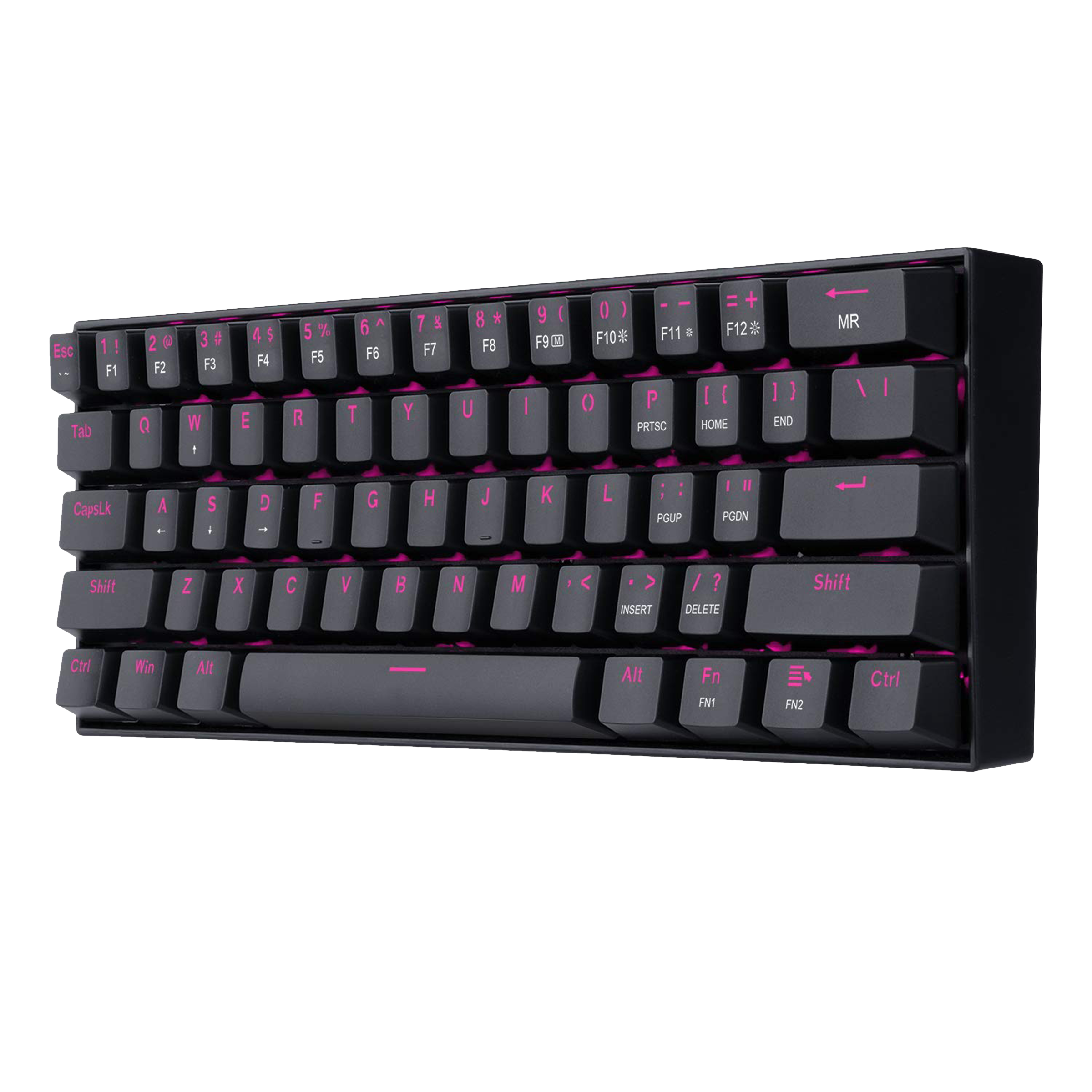 REDRAGON Dragon Born K630 Wired Keyboard with RGB Backlit Keys (Vibrant Pink Lighting, Black)_9