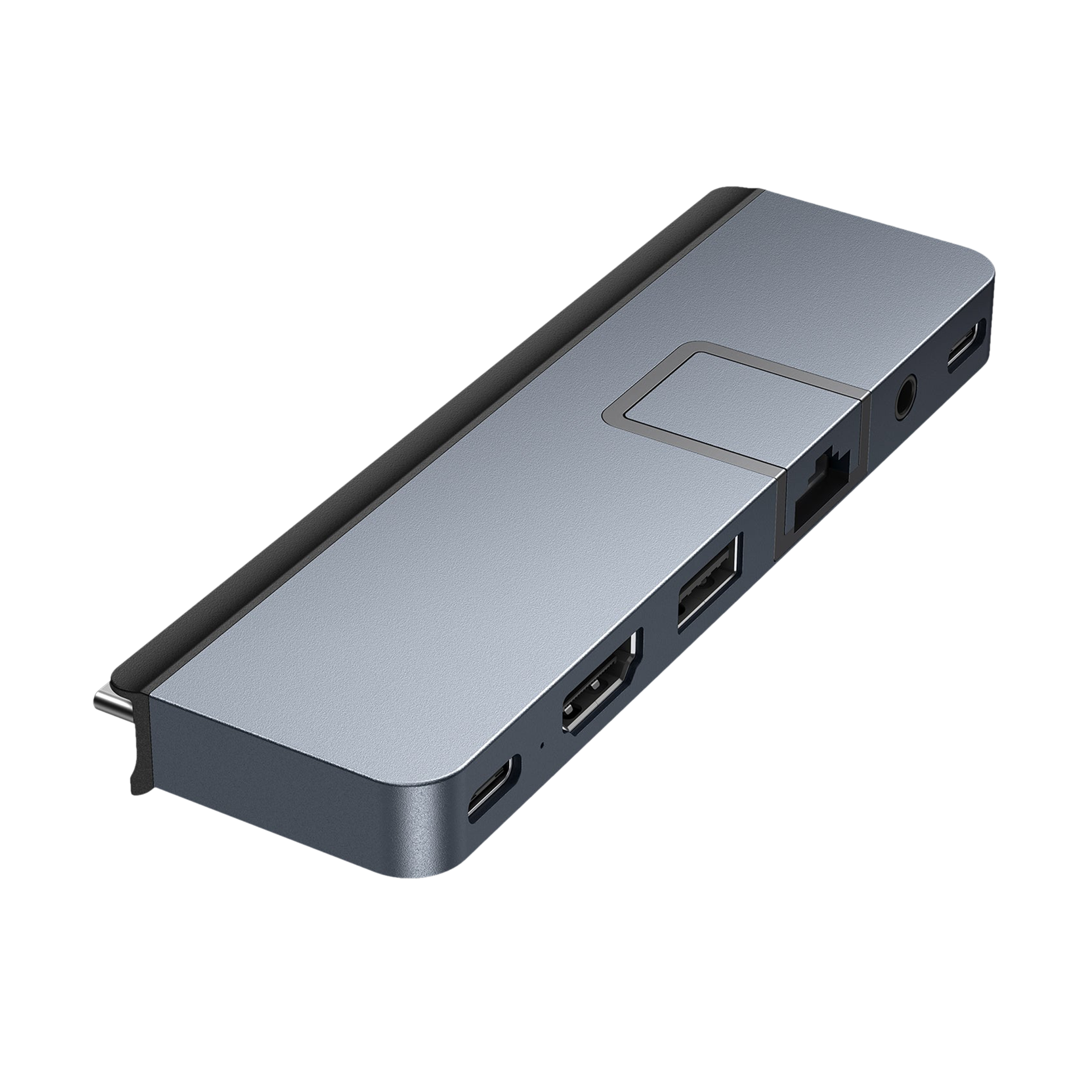 HYPERDRIVE DUO PRO 7-in-2 USB 3.0 Type C to USB 3.1 Type C, USB 3.1 Type A, HDMI Type A, LAN Port, 3.5mm Stereo, MicroSD Card Slot, Thunderbolt 4/USB4 USB Hub (Magnetic Grip, Space Grey)_13