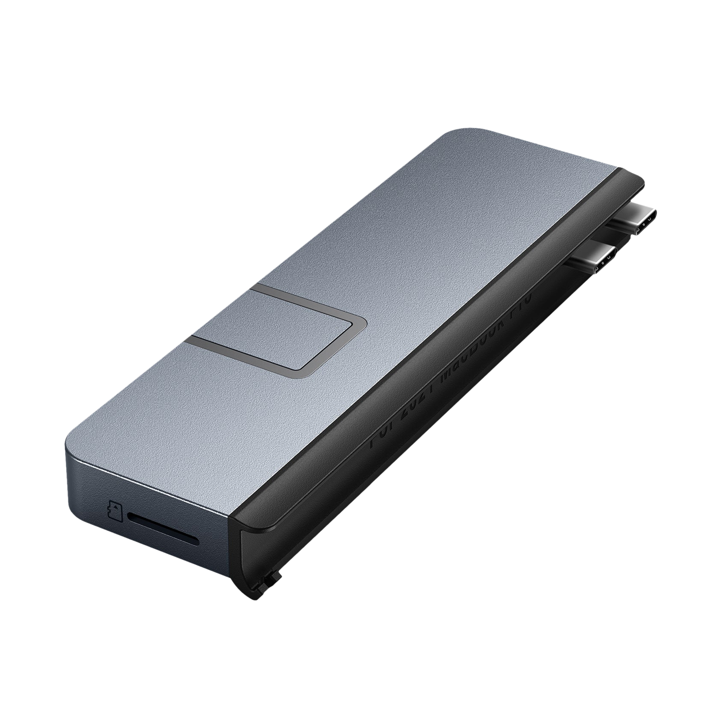 HYPERDRIVE DUO PRO 7-in-2 USB 3.0 Type C to USB 3.1 Type C, USB 3.1 Type A, HDMI Type A, LAN Port, 3.5mm Stereo, MicroSD Card Slot, Thunderbolt 4/USB4 USB Hub (Magnetic Grip, Space Grey)_14