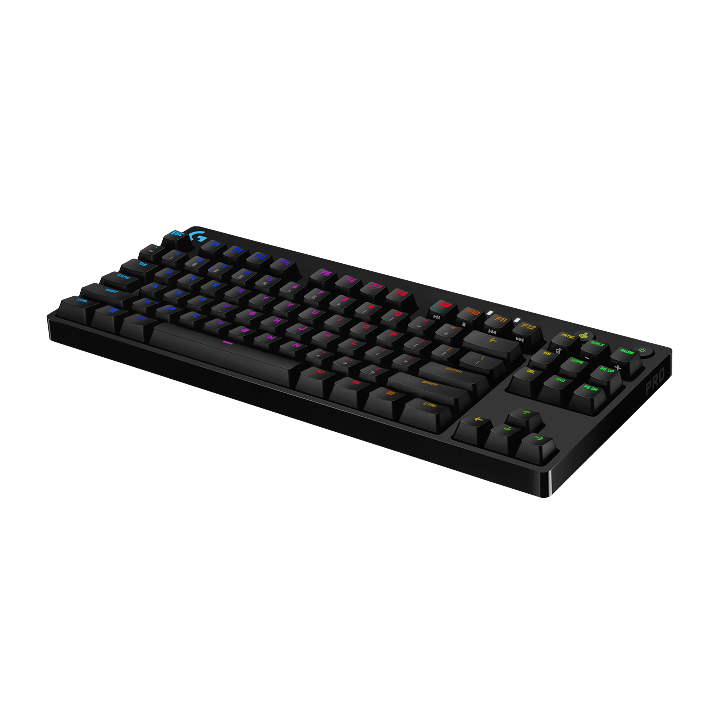 logitech G PRO Wired Gaming Keyboard with RGB Backlit Keys (GX Blue Clicky Mechanical Switches, Black)_5