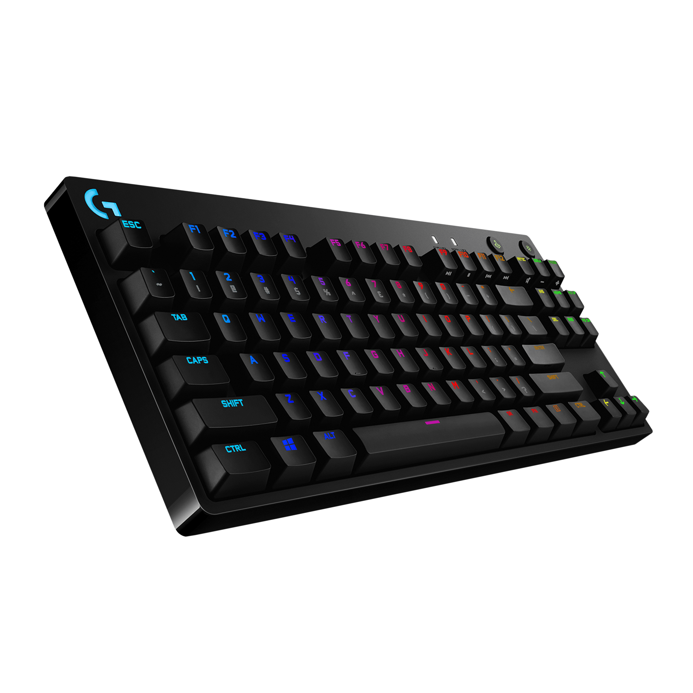 logitech G PRO Wired Gaming Keyboard with RGB Backlit Keys (GX Blue Clicky Mechanical Switches, Black)_6