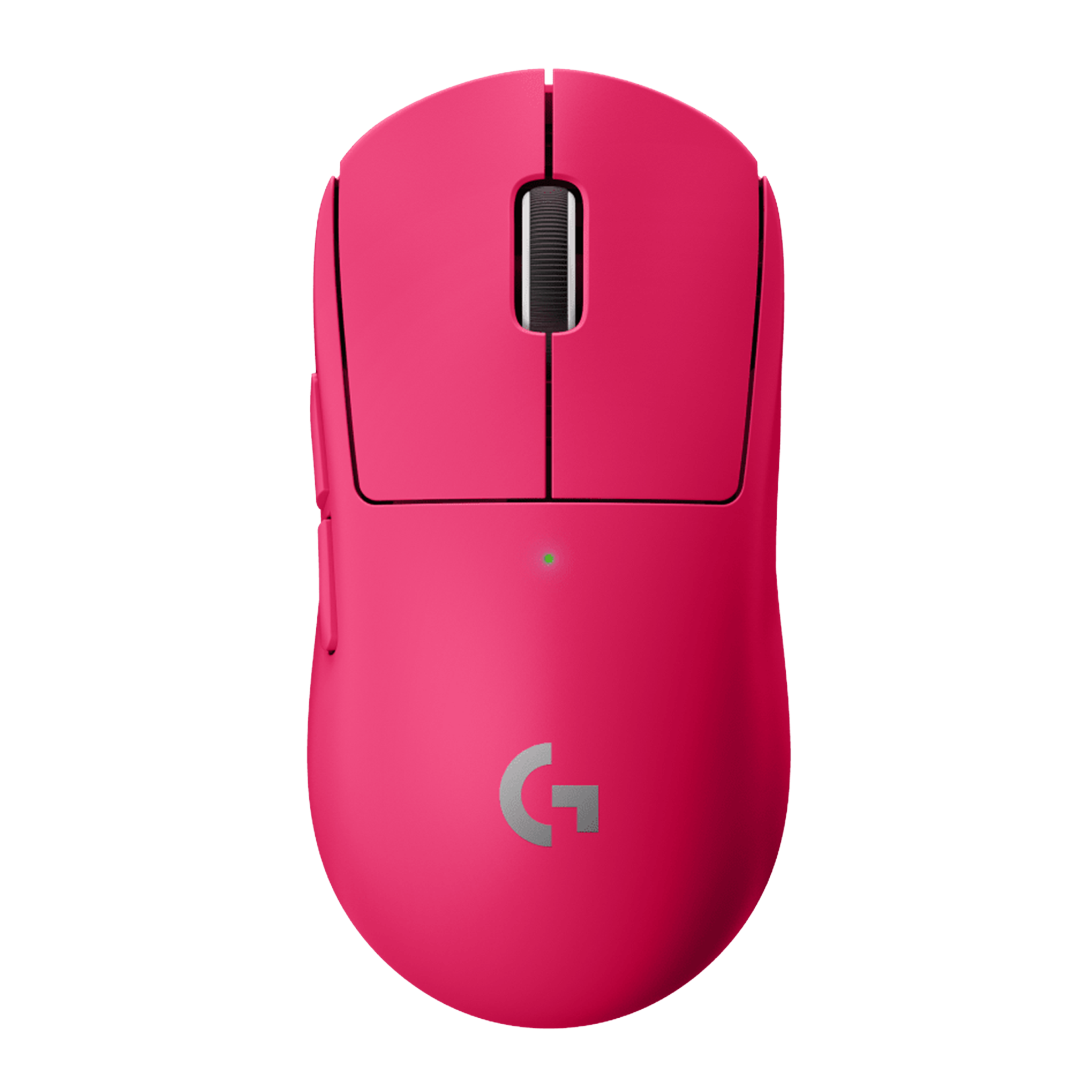 logitech PRO X Rechargeable Wireless Optical Gaming Mouse (25600 DPI Adjustable, Click Tensioning System, Magenta)_1