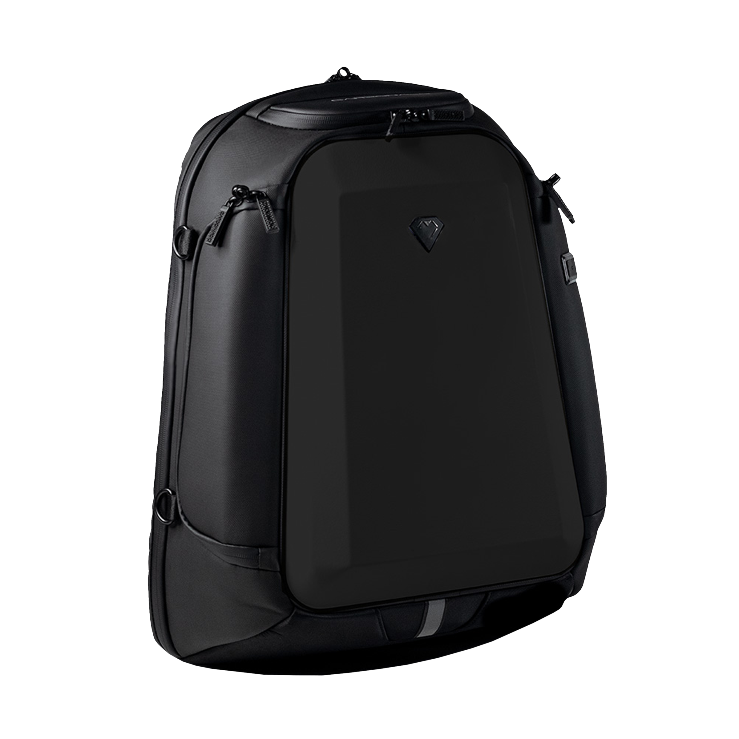 Carbonado GT3 Nylon, Polyester Laptop Backpack for 15 Inch Laptop (28 L, Water Repellent, Midnight Black)_5