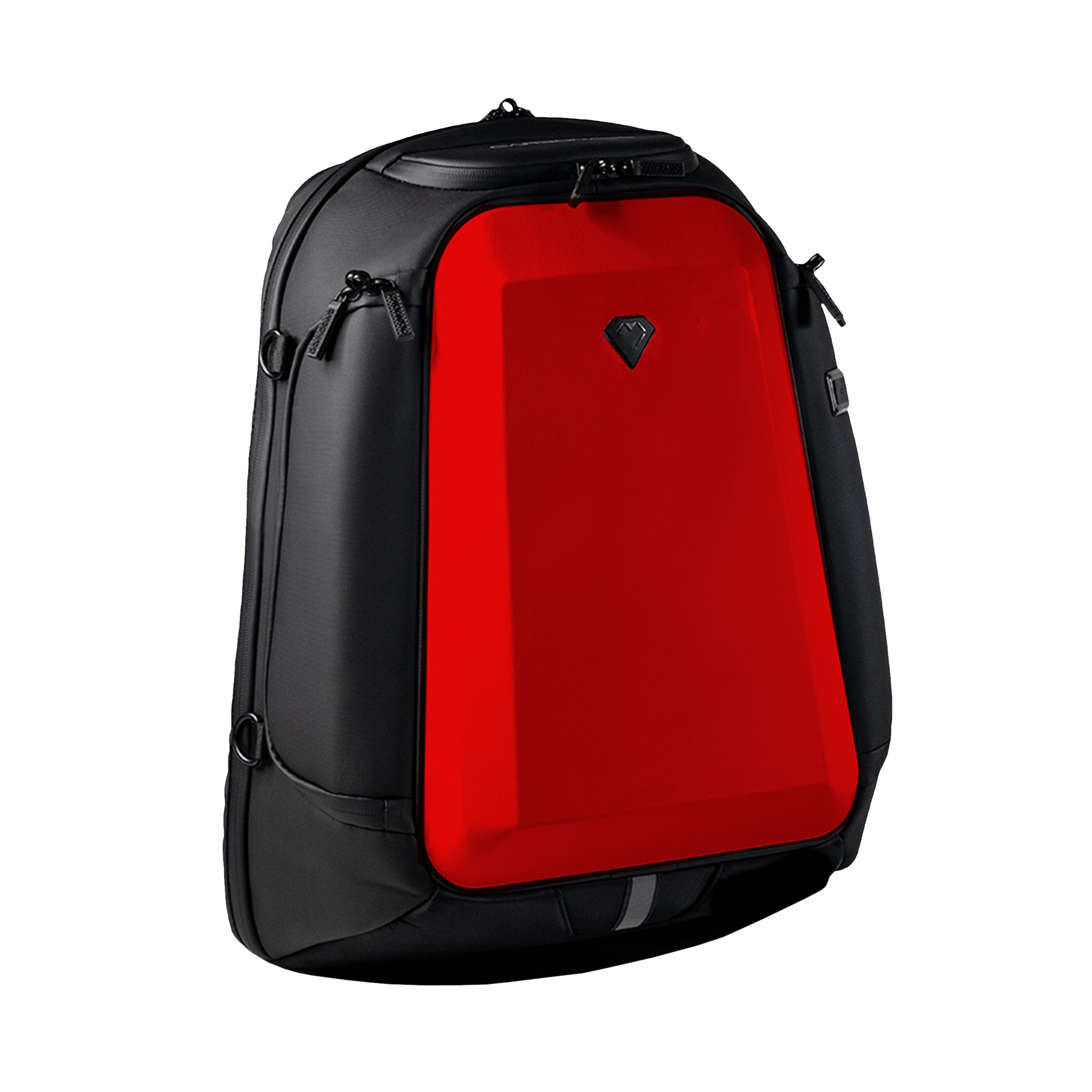 Carbonado GT3 Nylon, Polyester Laptop Backpack for 15 Inch Laptop (28 L, Water Repellent, Crimson Dawn)_5