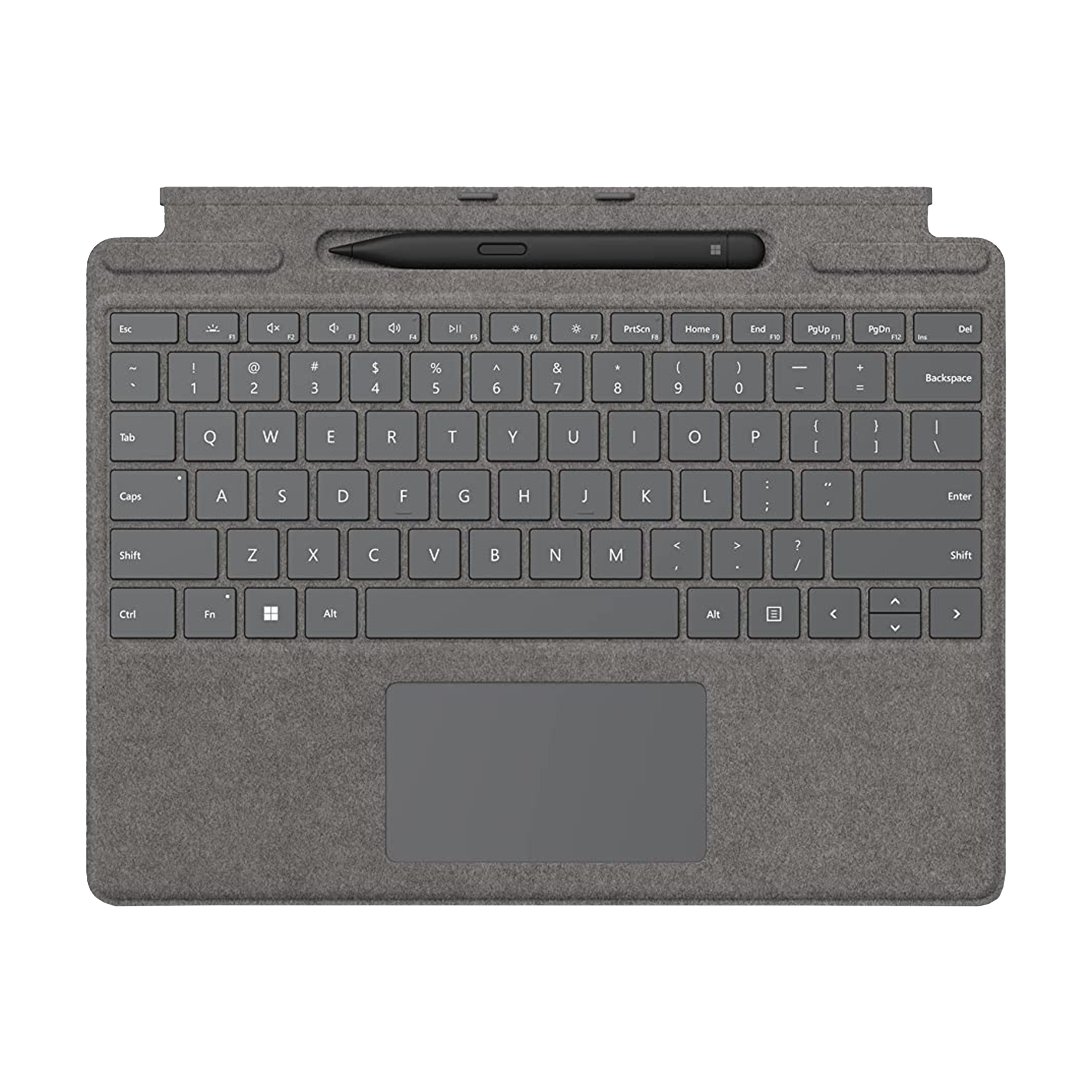 Microsoft Wi-Fi Wireless Keyboard with Touchpad (Backlit Keys, Platinum)_1