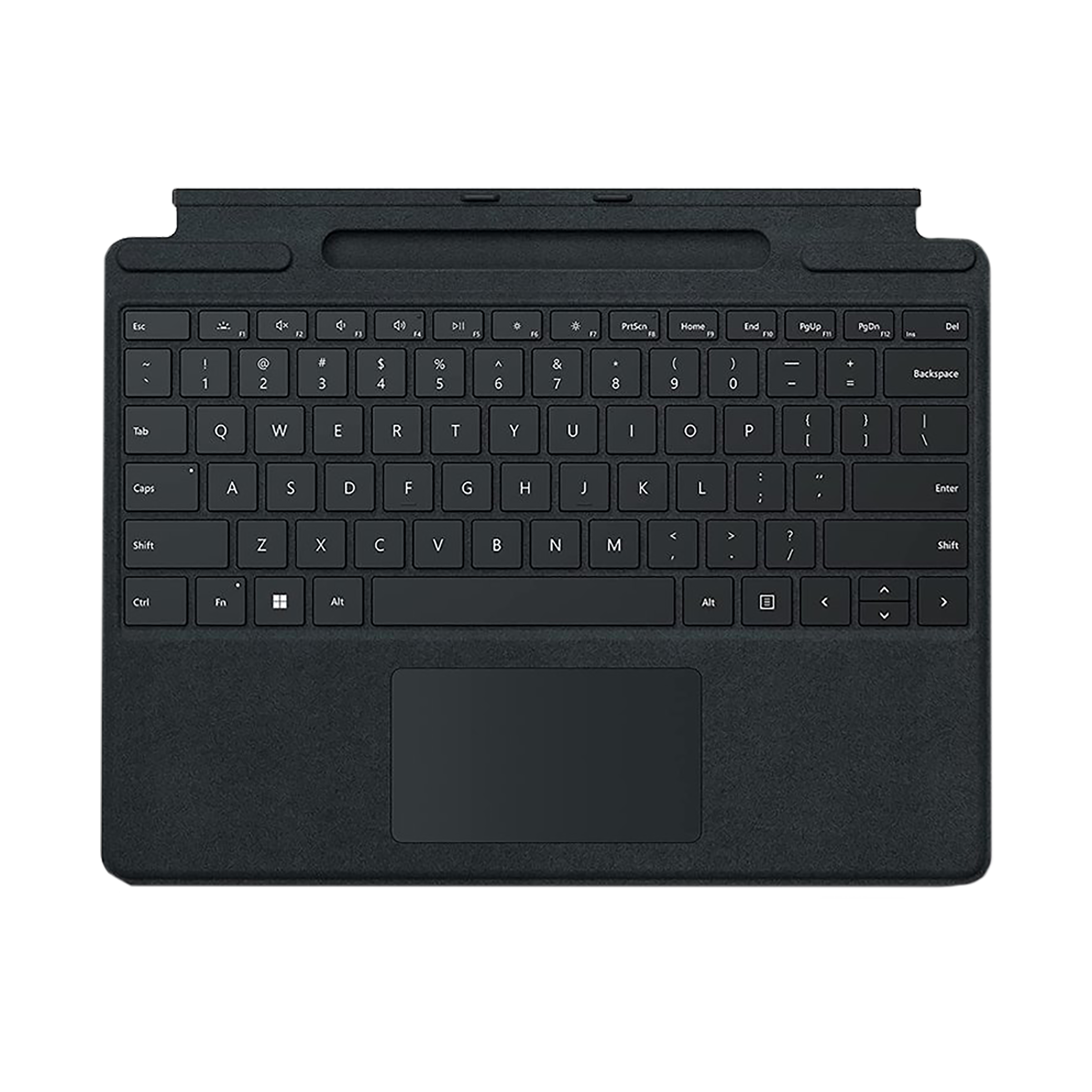 Microsoft Surface Pro Wi-Fi Detachable Keyboard for Windows with Touchpad (Magnetic Interface, Black)_1
