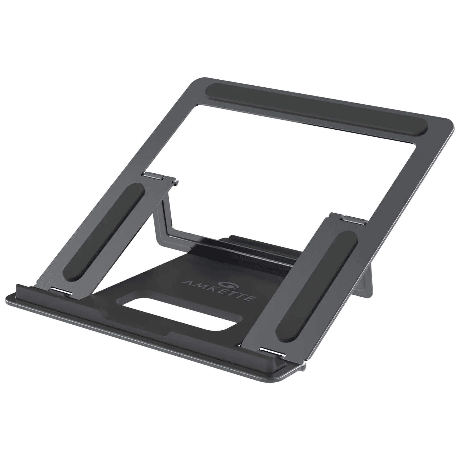 AMKETTE Ergo Luxe Laptop Stand (4 Level Adjustment, Space Grey)_1