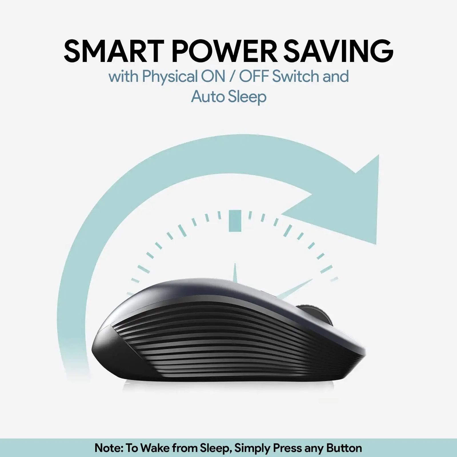 AMKETTE Hush Pro Pixel Wired Optical Gaming Mouse with Silent Click Buttons (1600 DPI Adjustable, Ergonomic Design, Black) AMKETTE Hush Pro Pixel Wired Optical Gaming Mouse with Silent Click Buttons (1600 DPI Adjustable, Ergonomic Design, Black)_9