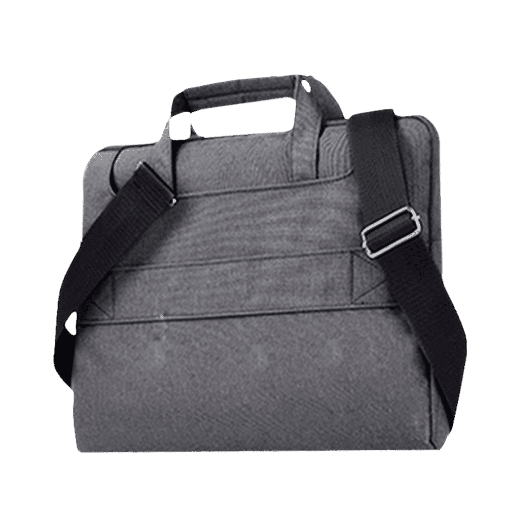 in base Denim Laptop Sling Bag for 11.6 Inch Laptop (Water Resistant, Grey)_6
