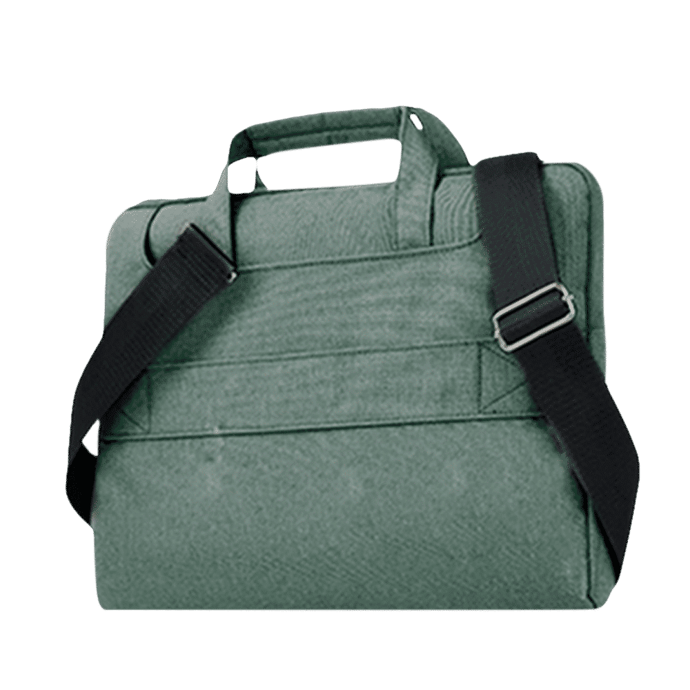 in base Denim Laptop Sling Bag for 11.6 Inch Laptop (Water Resistant, Green)_5