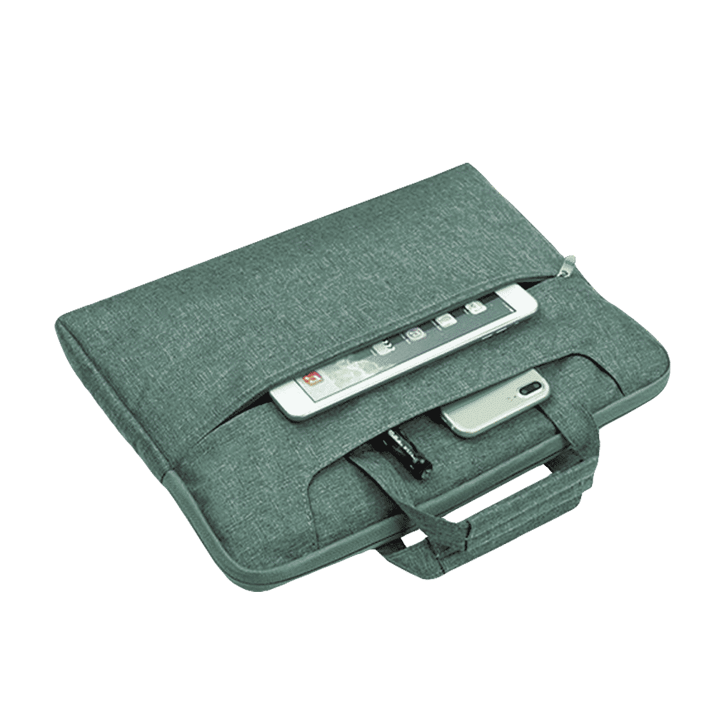 in base Denim Laptop Sling Bag for 11.6 Inch Laptop (Water Resistant, Green)_3