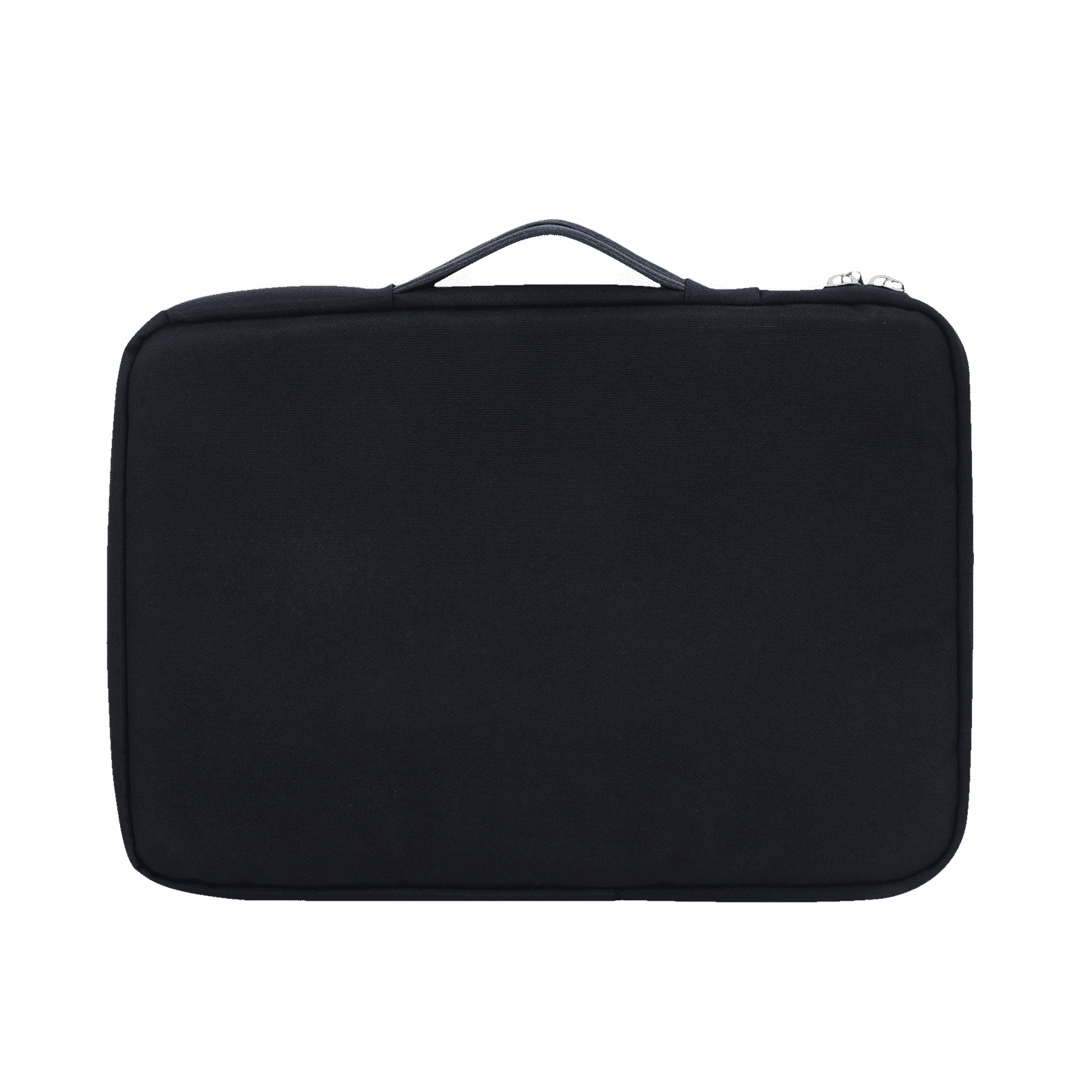 Croma Prime Fabric Laptop Sleeve for 14 Inch Laptop (Water Resistant, Black)_14