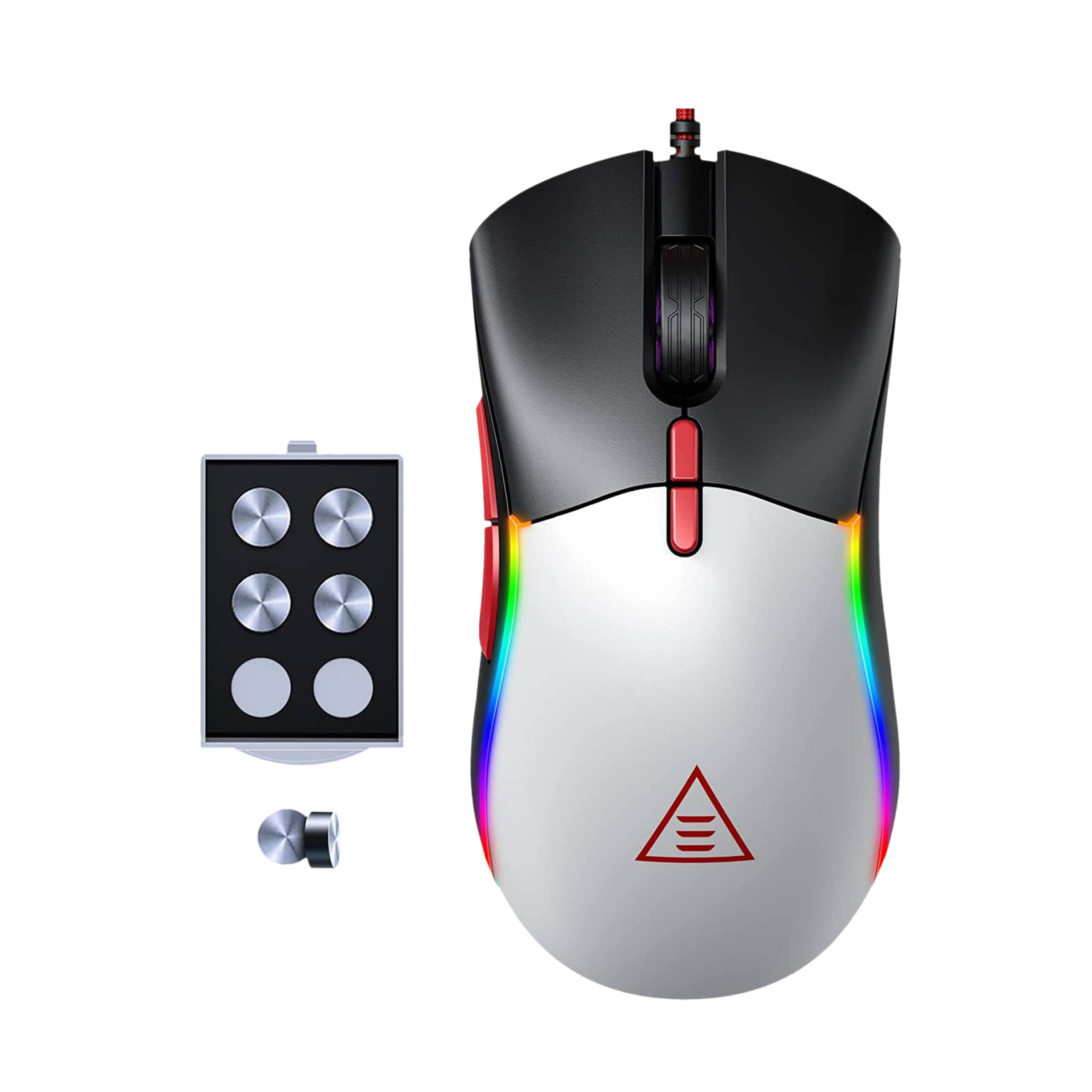 EKSA EM200 Wired Optical Gaming Mouse (12000 DPI Adjustable, Ergonomic Design, Black)_1