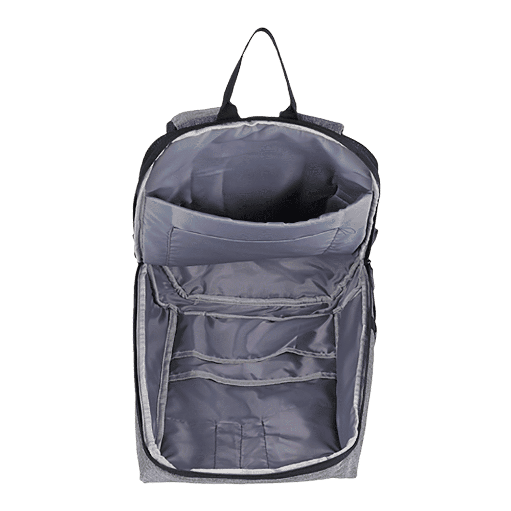 KOOLTOPP Sleek Polyester Laptop Backpack for 15.6 Inch Laptop (20 L, Water Resistant, Grey)_8