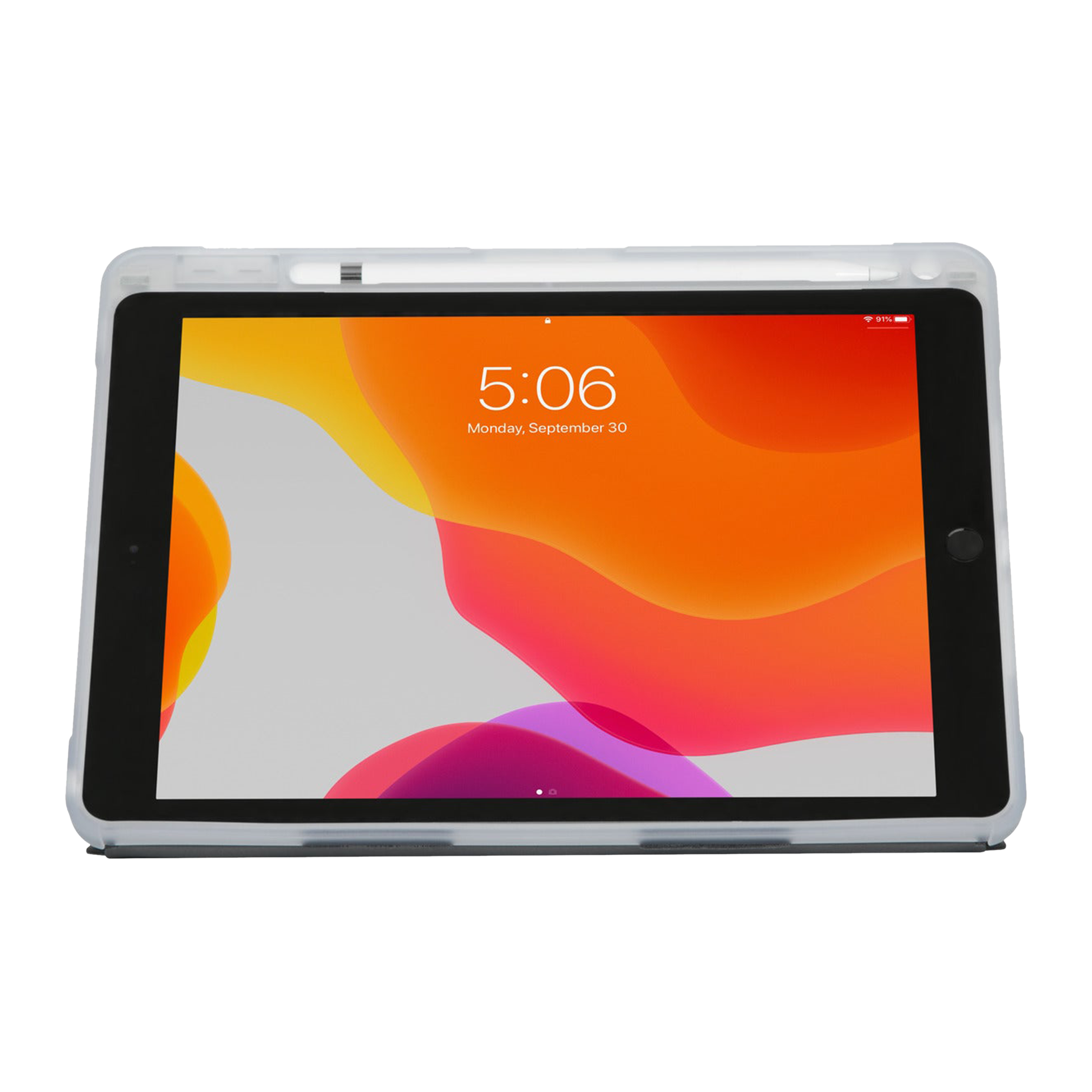 Targus SafePort TPU Flip Cover for Apple iPad 10.2 Inch (7th, 8th, 9th Gen) (Integrated Holder for Apple Pencil, Clear)_7