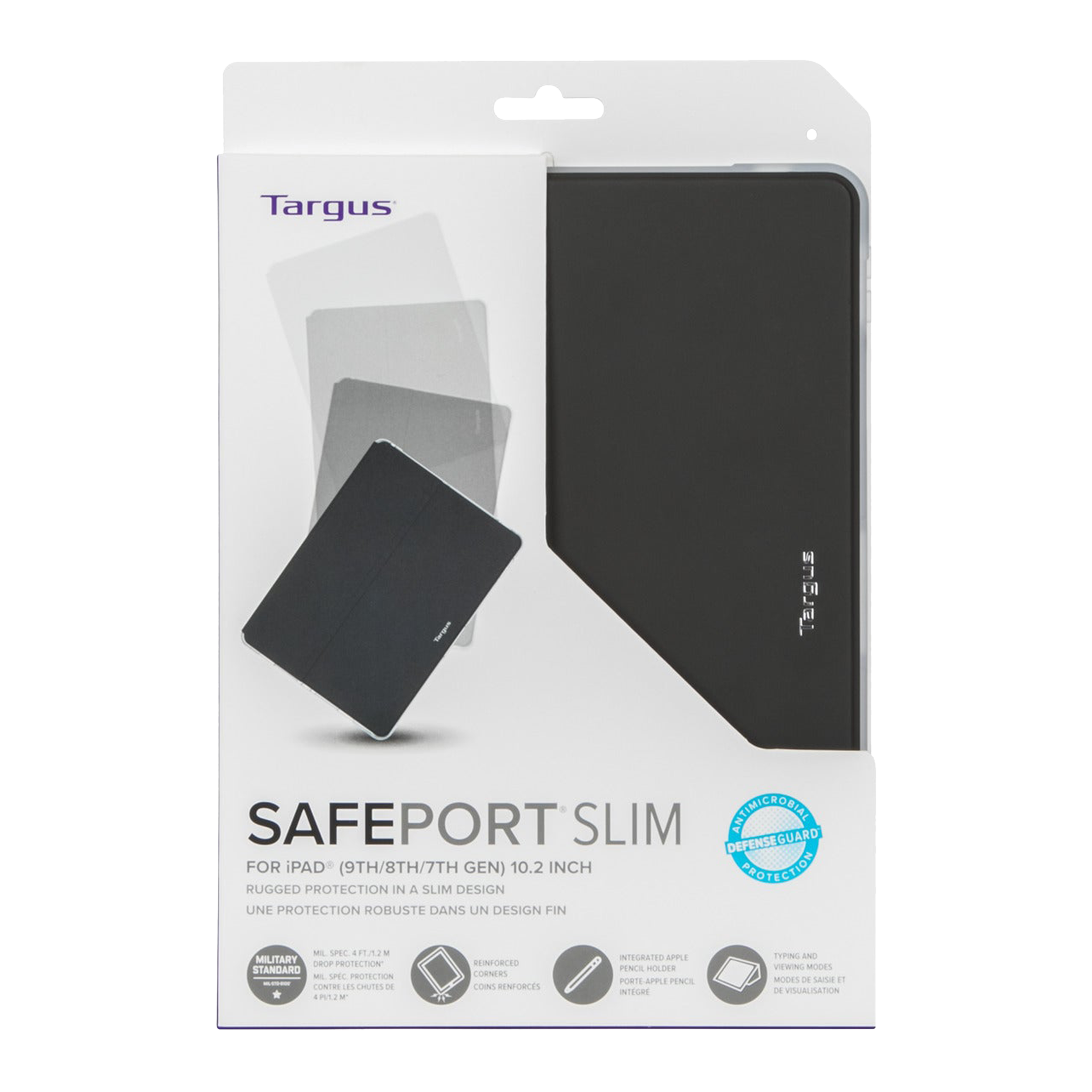 Targus SafePort TPU Flip Cover for Apple iPad 10.2 Inch (7th, 8th, 9th Gen) (Integrated Holder for Apple Pencil, Clear)_14