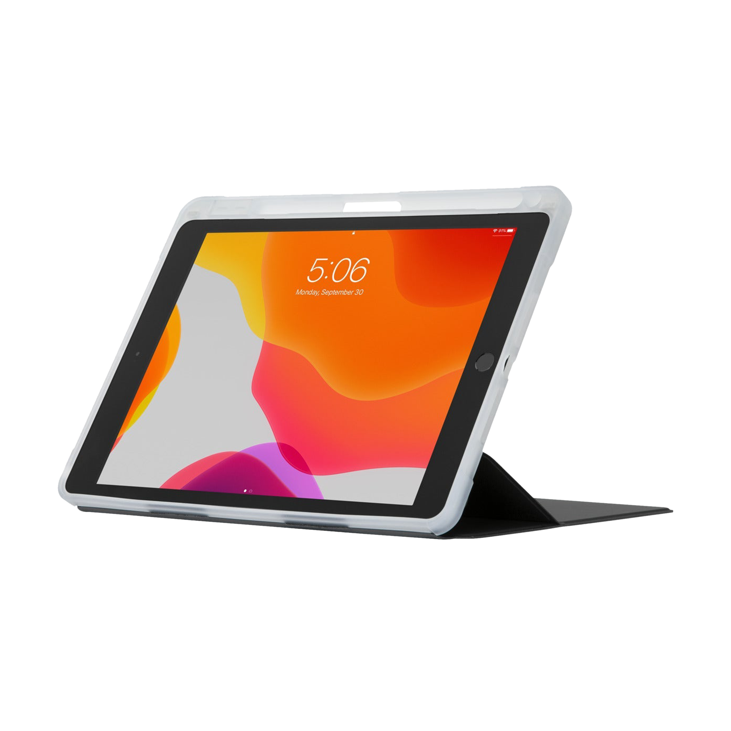 Targus SafePort TPU Flip Cover for Apple iPad 10.2 Inch (7th, 8th, 9th Gen) (Integrated Holder for Apple Pencil, Clear)_5