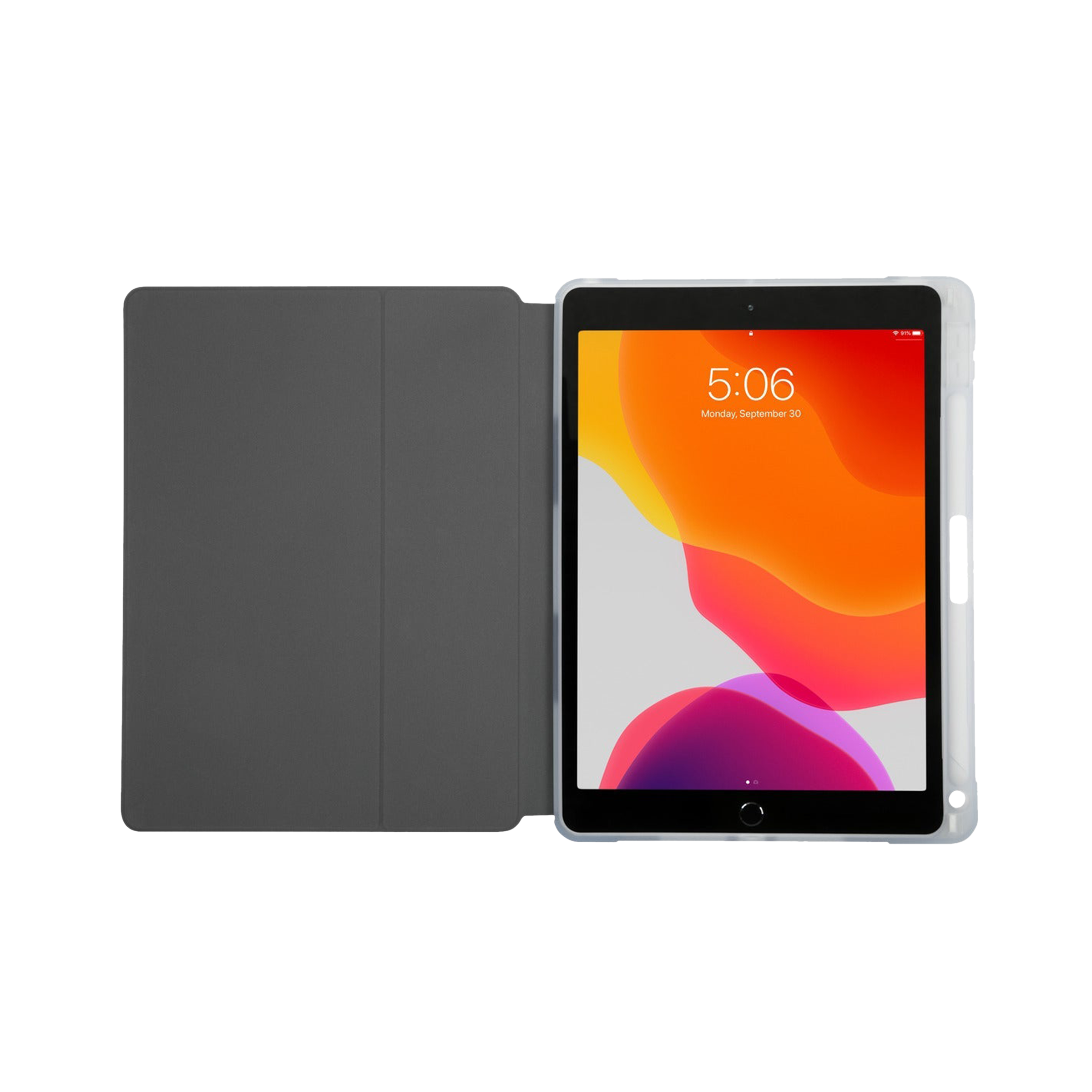 Targus SafePort TPU Flip Cover for Apple iPad 10.2 Inch (7th, 8th, 9th Gen) (Integrated Holder for Apple Pencil, Clear)_6