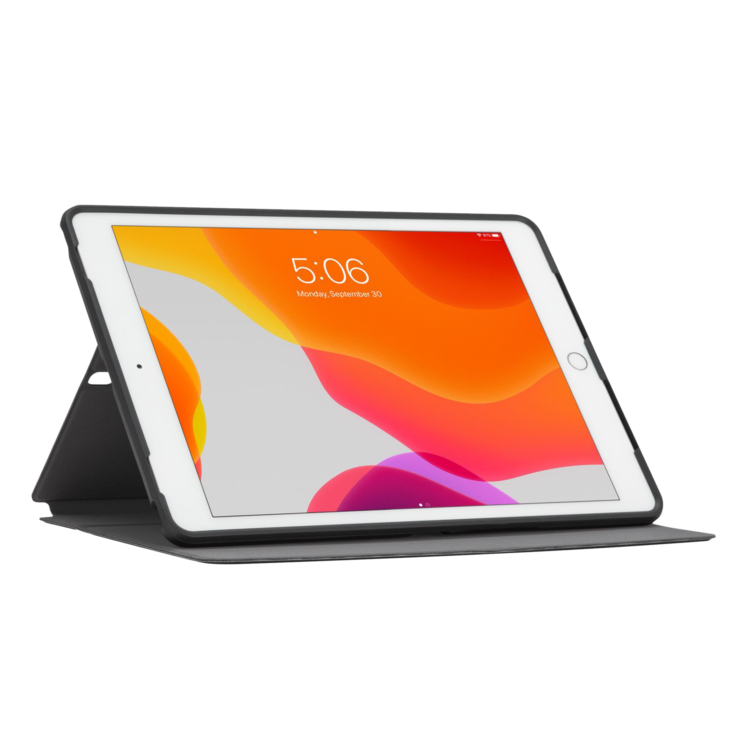 Targus Click-In Polyurethane, TPU Flip Cover for Apple iPad 10.2 Inch (7th, 8th, 9th Gen), iPad Air 10.5 Inch, iPad Pro 10.5 Inch (Integrated Holder for Apple Pencil, Black)_12