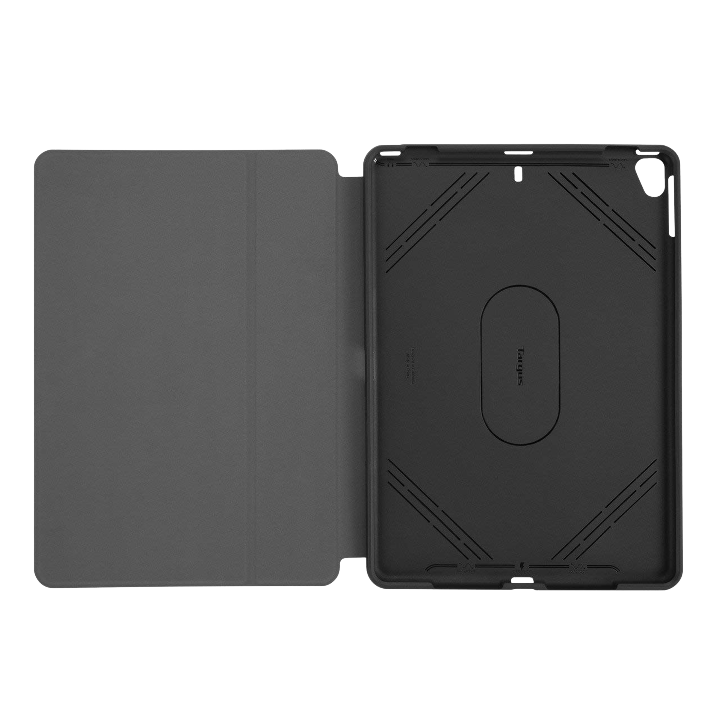 Targus Click-In Polyurethane, TPU Flip Cover for Apple iPad 10.2 Inch (7th, 8th, 9th Gen), iPad Air 10.5 Inch, iPad Pro 10.5 Inch (Integrated Holder for Apple Pencil, Black)_5