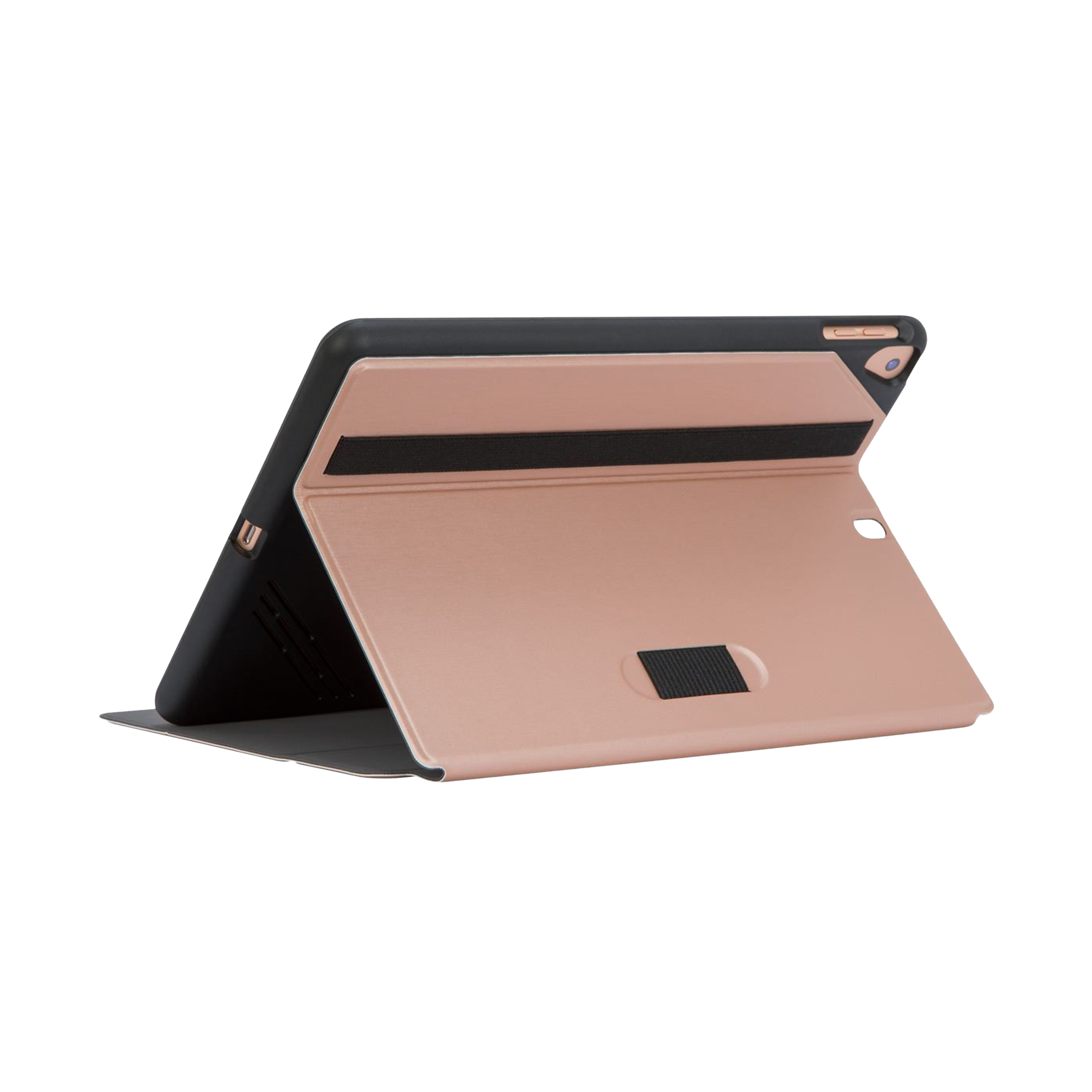 Targus Click-In Polyurethane, TPU Flip Cover for Apple iPad Air, iPad Pro 10.5 Inch (7th, 8th, 9th Gen) (Integrated Holder for Apple Pencil, Rose Gold)_3