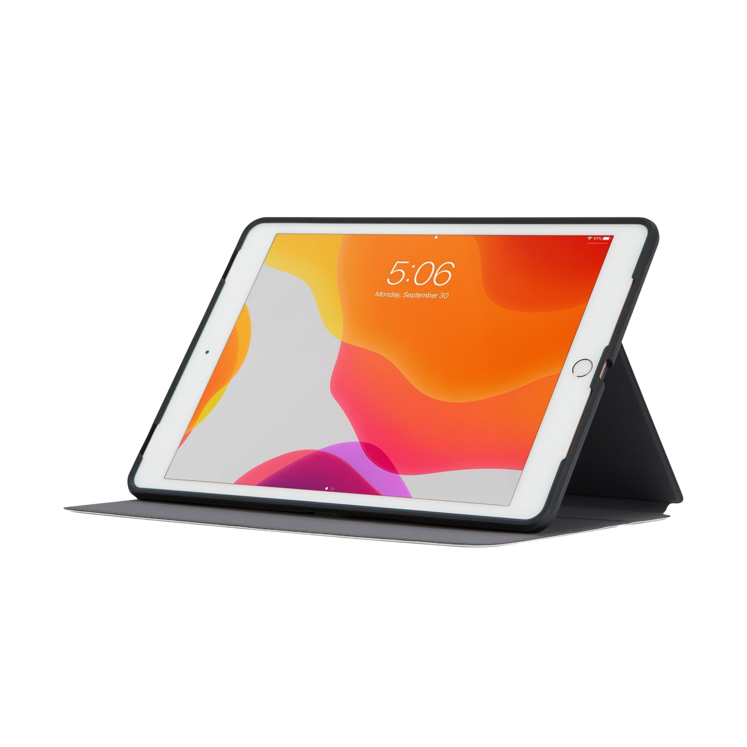 Targus Click-In Polyurethane, TPU Flip Cover for Apple iPad Air, iPad Pro 10.5 Inch (7th, 8th, 9th Gen) (Integrated Holder for Apple Pencil, Silver)_9