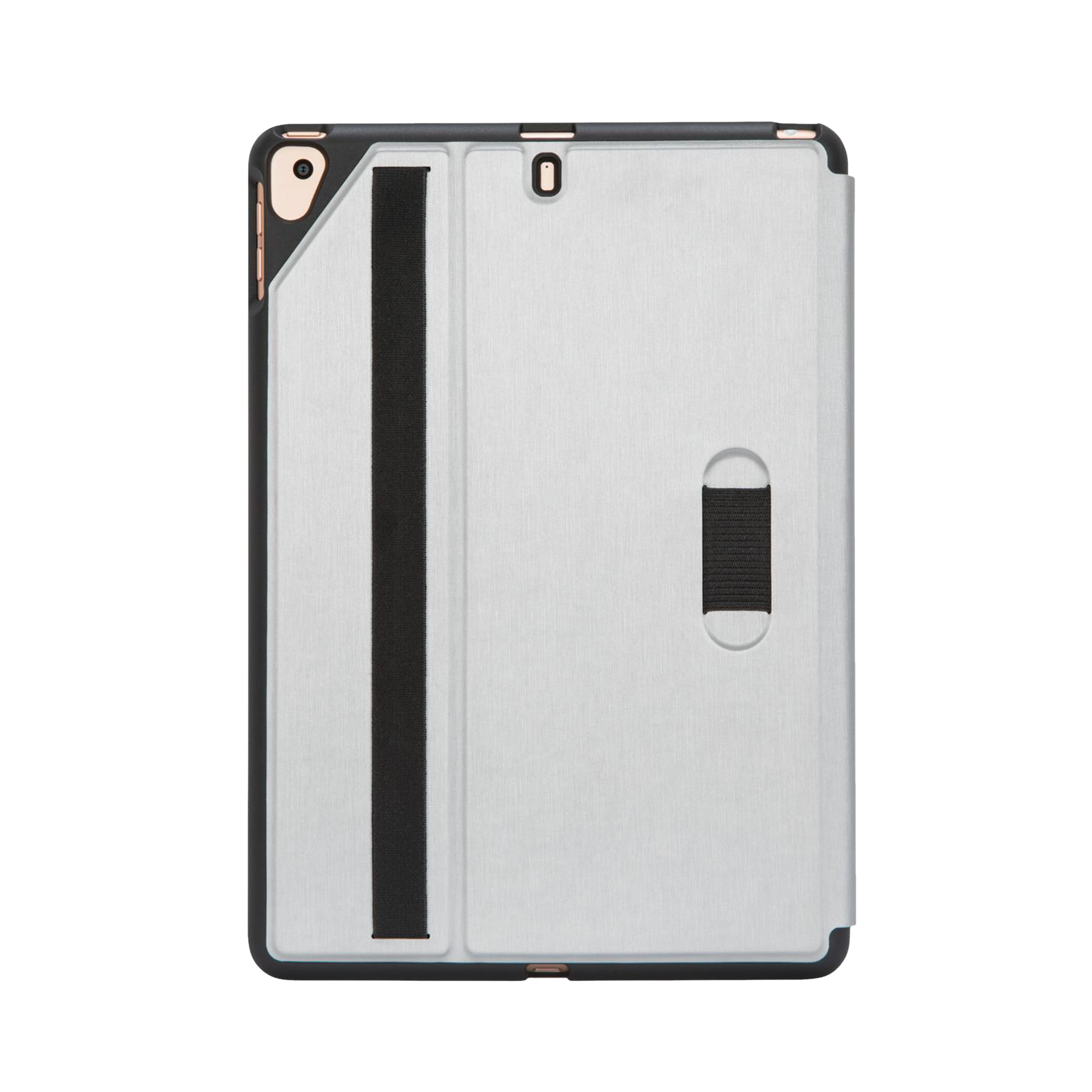 Targus Click-In Polyurethane, TPU Flip Cover for Apple iPad Air, iPad Pro 10.5 Inch (7th, 8th, 9th Gen) (Integrated Holder for Apple Pencil, Silver)_12