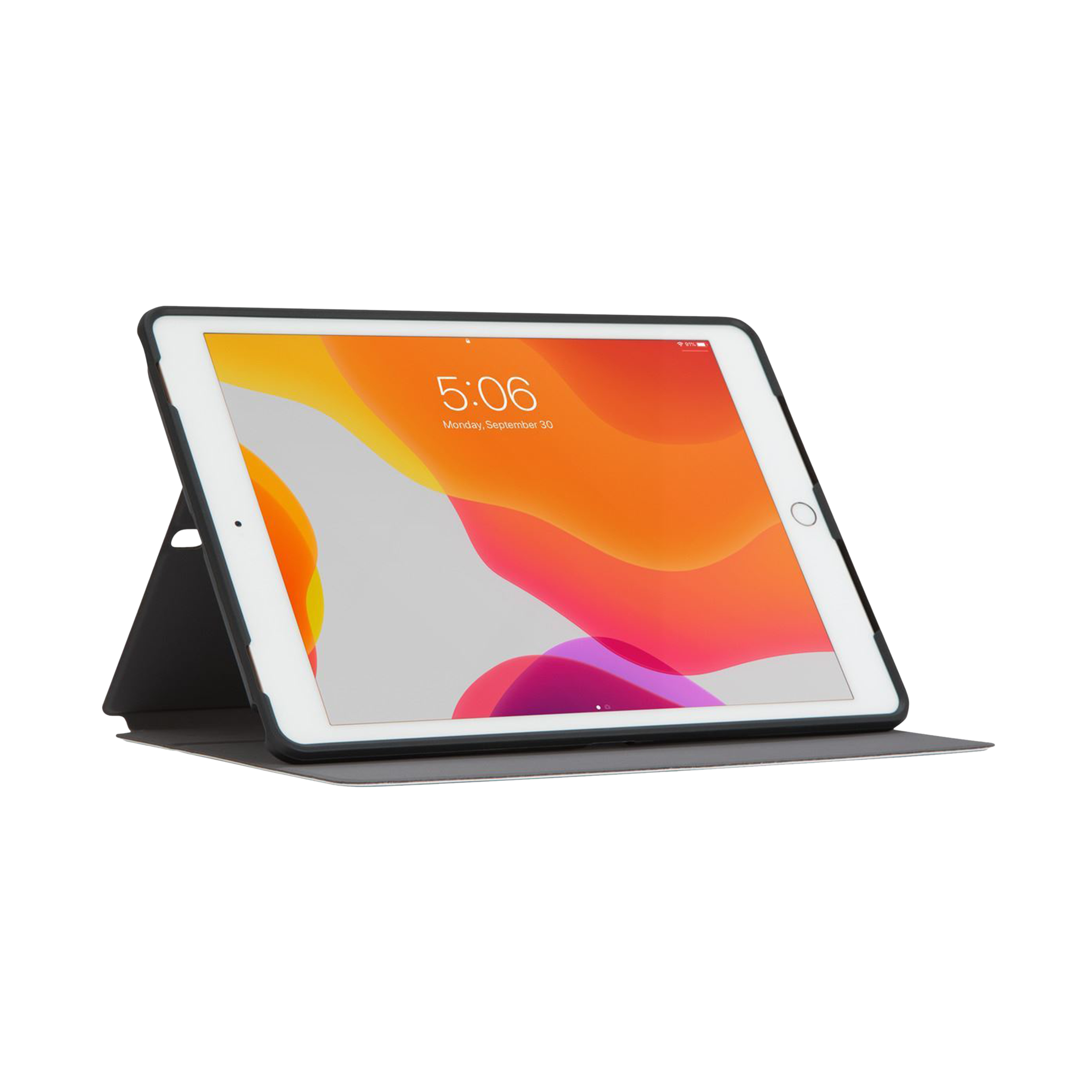 Targus Click-In Polyurethane, TPU Flip Cover for Apple iPad Air, iPad Pro 10.5 Inch (7th, 8th, 9th Gen) (Integrated Holder for Apple Pencil, Silver)_5