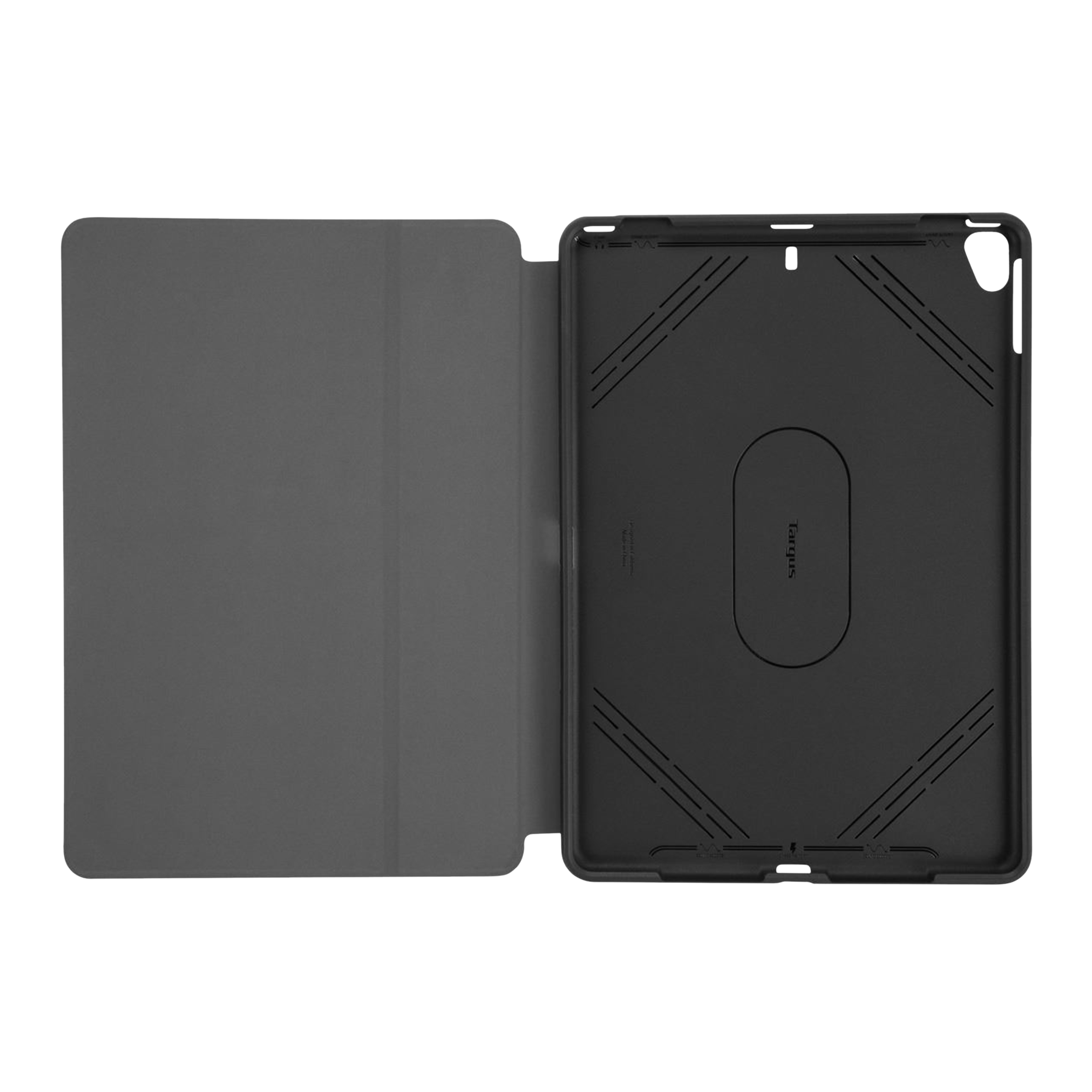 Targus Click-In Polyurethane, TPU Flip Cover for Apple iPad Air, iPad Pro 10.5 Inch (7th, 8th, 9th Gen) (Integrated Holder for Apple Pencil, Silver)_6