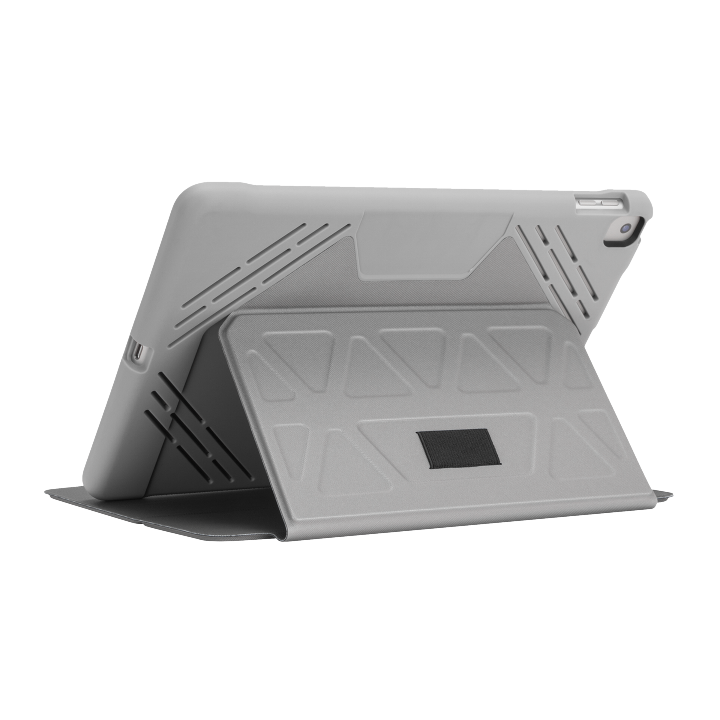 Targus Pro-Tek Flip Cover for Apple iPad Air, iPad Pro 10.5 Inch (7th, 8th, 9th Gen) (Integrated Holder for Apple Pencil, Silver)_4