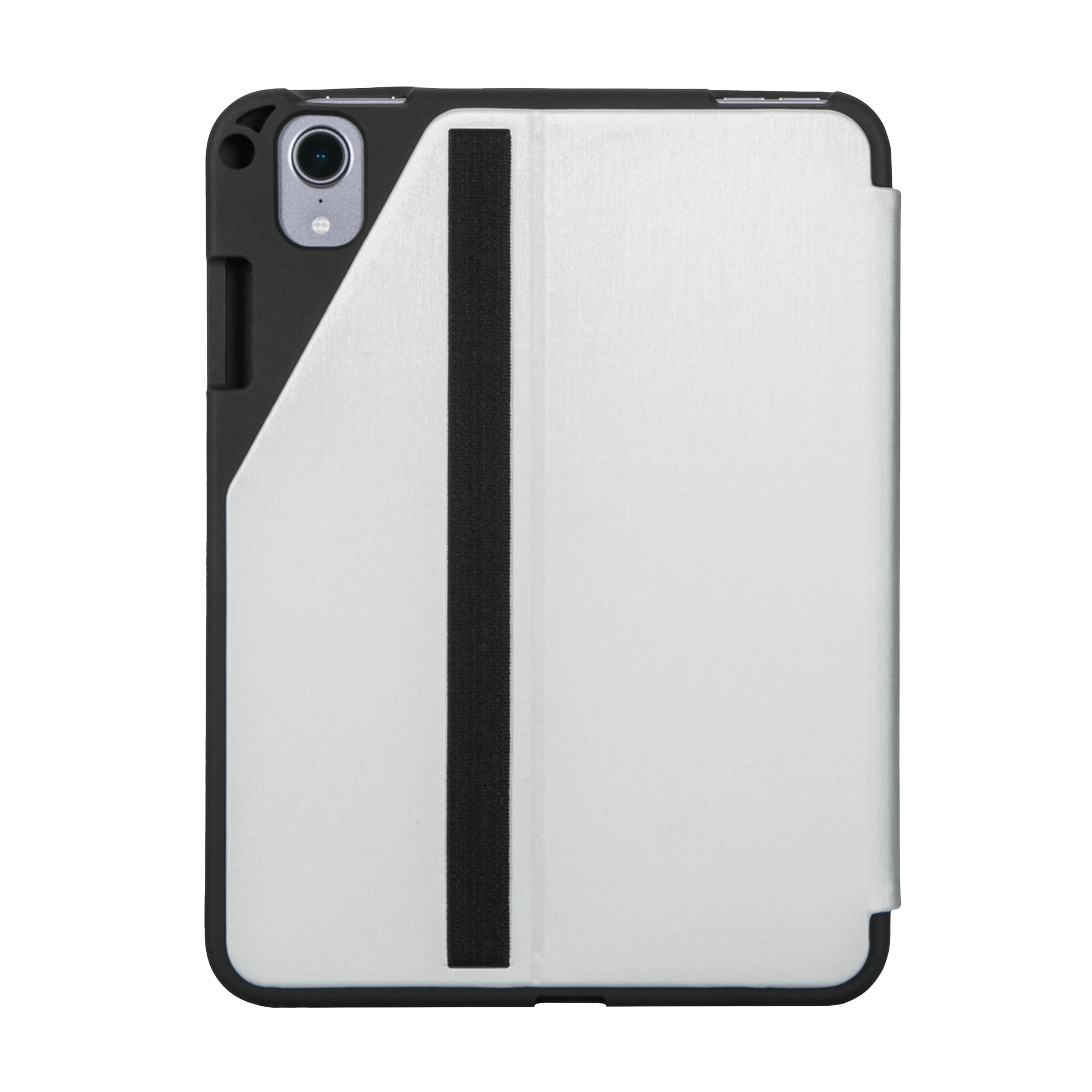 Targus Click-In Flip Cover for Apple iPad Mini 8.3 Inch (6th Gen) (Integrated Holder for Apple Pencil, Silver) Targus Click-In Flip Cover for Apple iPad Mini 8.3 Inch (6th Gen) (Integrated Holder for Apple Pencil, Silver)_3