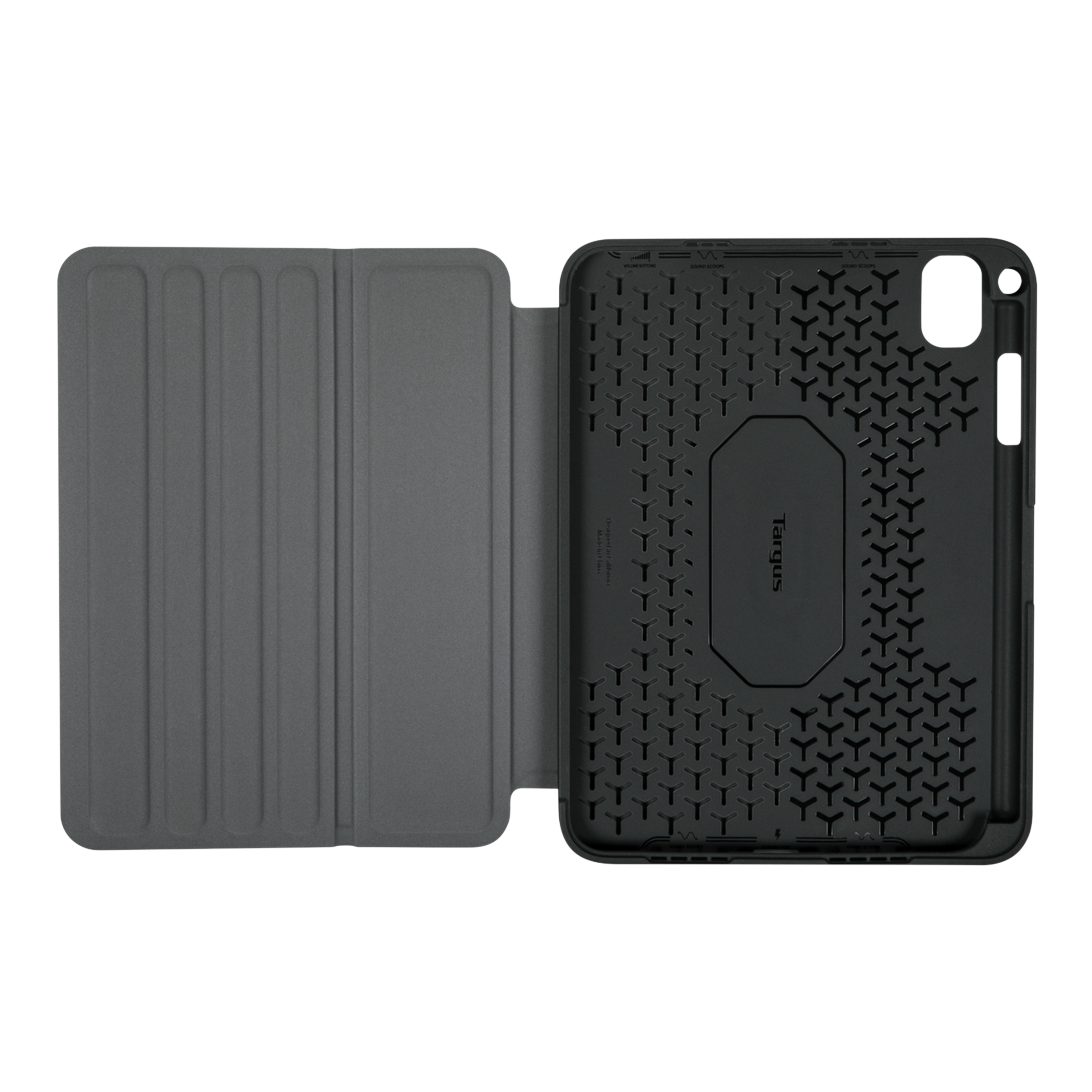 Targus Click-In Flip Cover for Apple iPad Mini 8.3 Inch (6th Gen) (Integrated Holder for Apple Pencil, Silver) Targus Click-In Flip Cover for Apple iPad Mini 8.3 Inch (6th Gen) (Integrated Holder for Apple Pencil, Silver)_7