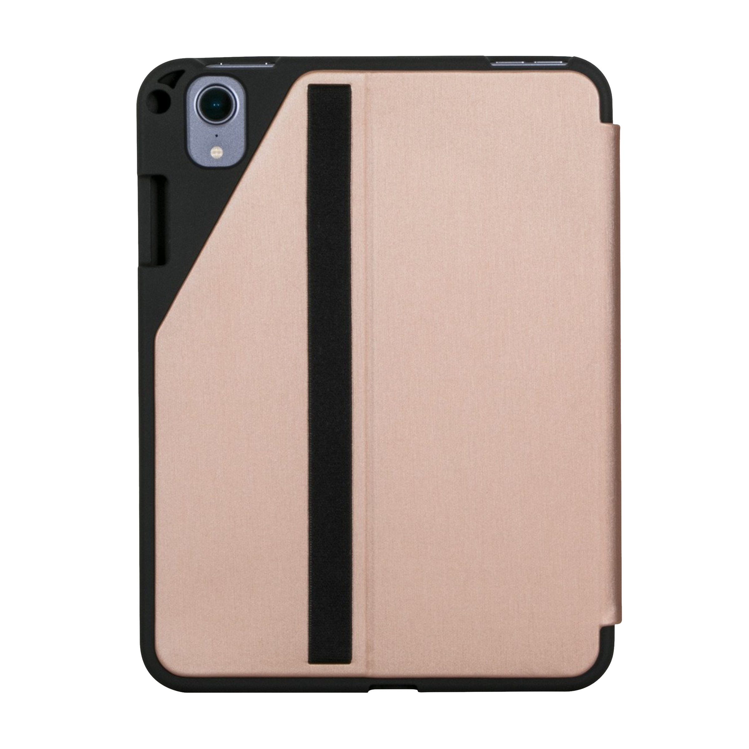 Targus Click-In Polycarbonate Flip Cover for Apple iPad Mini 8.3 Inch (6th Gen) (Integrated Holder for Apple Pencil, Rose Gold)_3