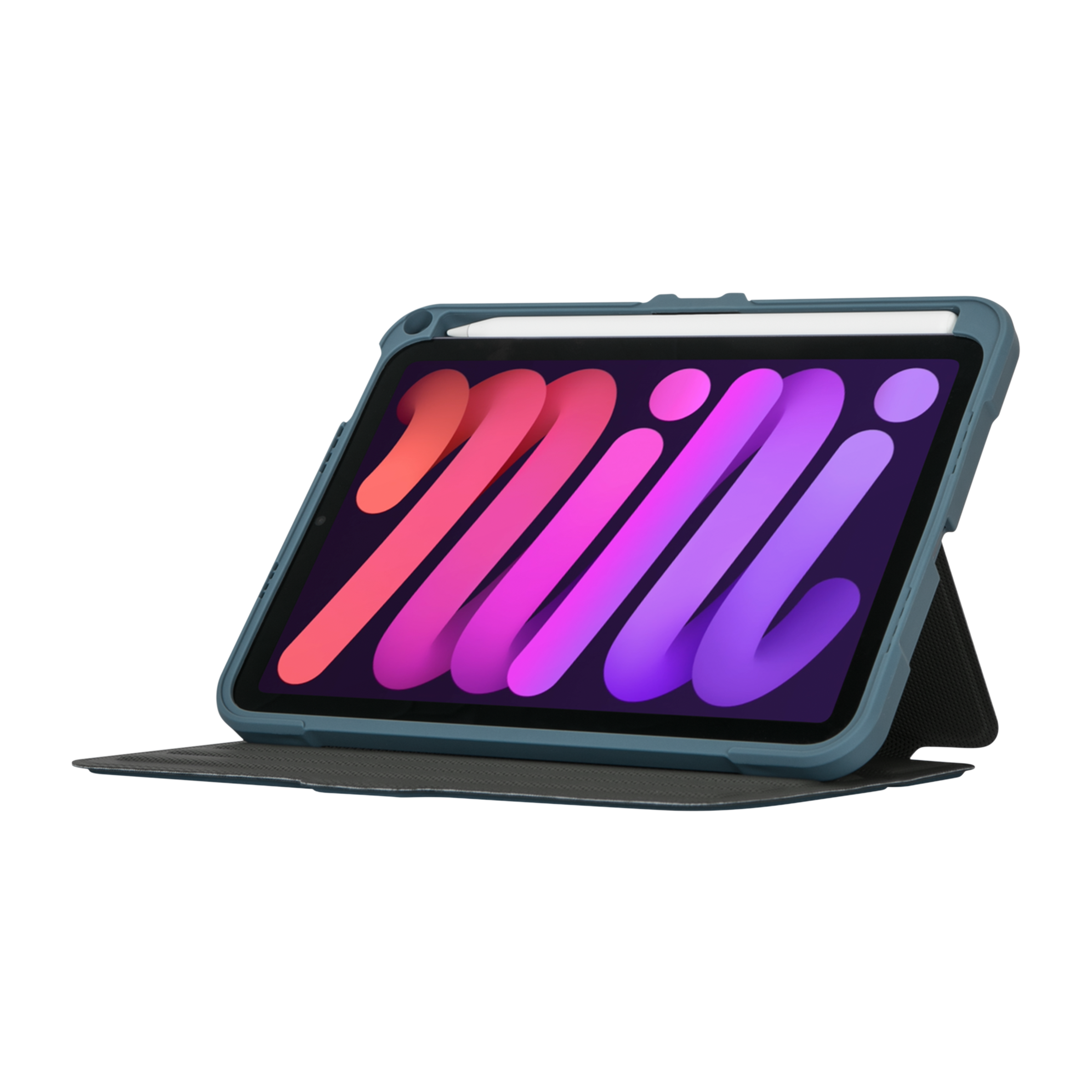 Targus Pro-Tek Flip Cover for Apple iPad Mini 8.3 Inch (6th Gen) (Integrated Holder for Apple Pencil, China Blue)_10