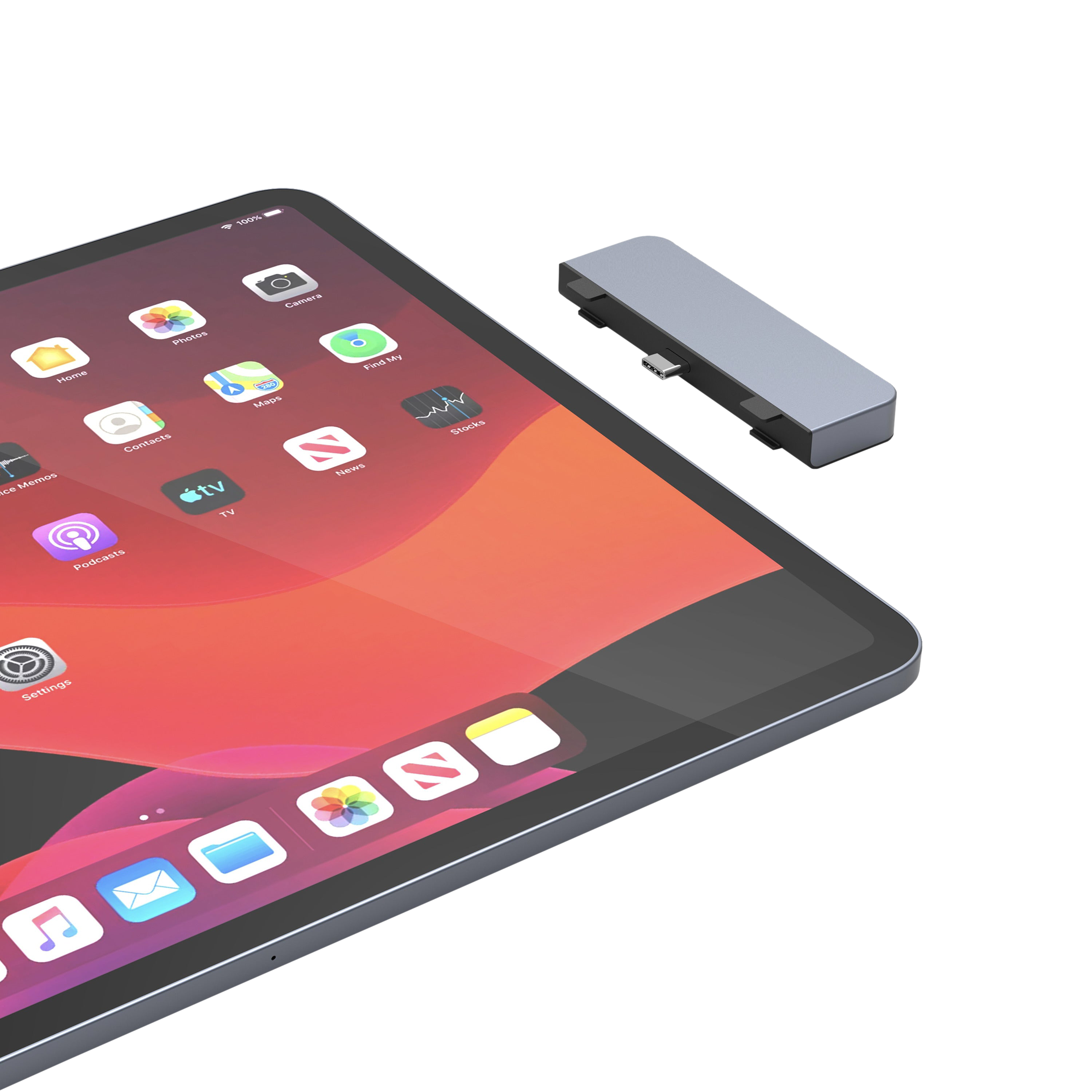 HyperDrive 4-in-1 USB 3.0 Type C to USB 3.1 Type A, USB 3.0 Type C, HDMI Type A, 3.5mm Stereo USB Hub (Pass-Through Charging, Space Grey)_6