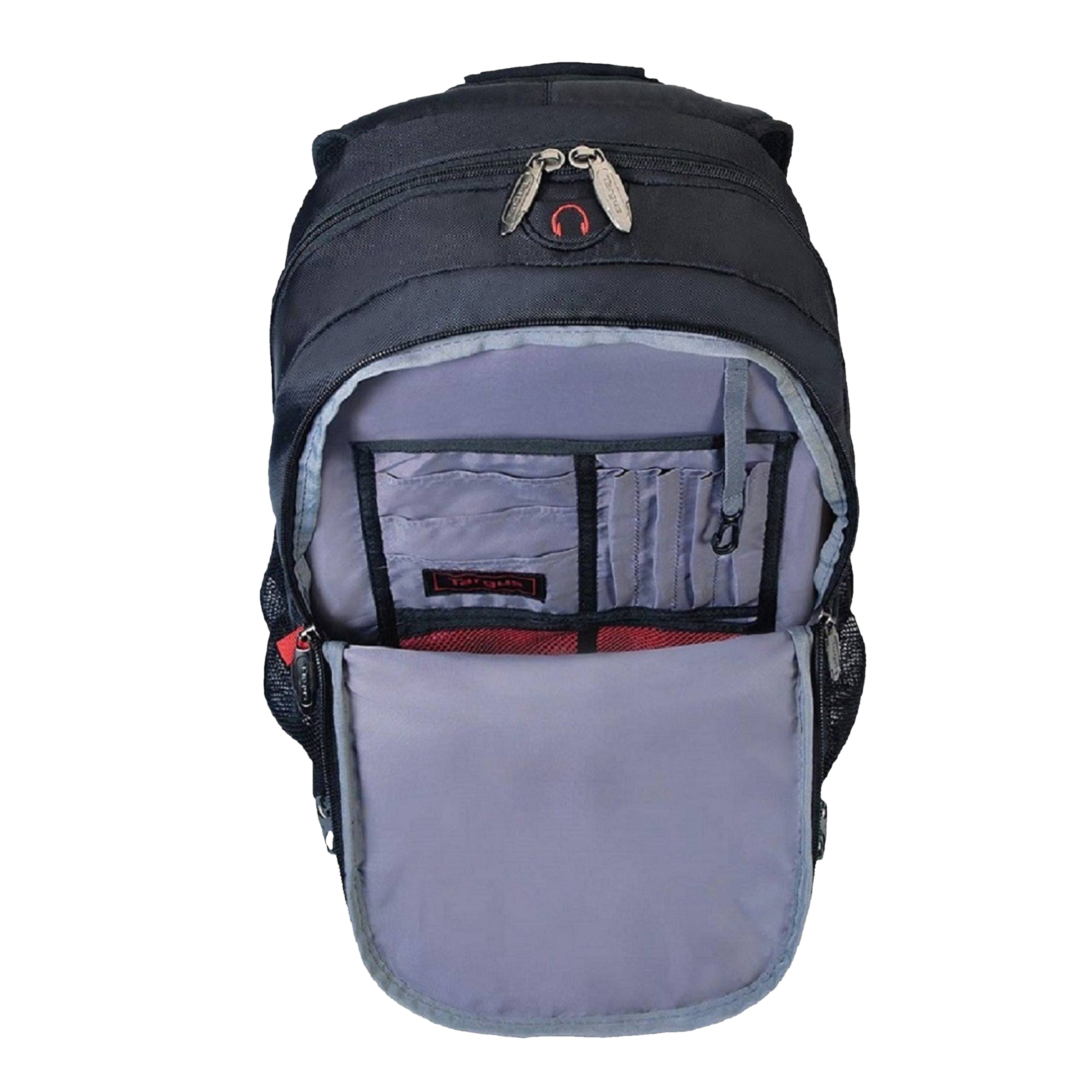 Targus Element Polyester, Polyurethane Laptop Backpack for 15.6 Inch Laptop (25 L, Water Resistant, Black)_5