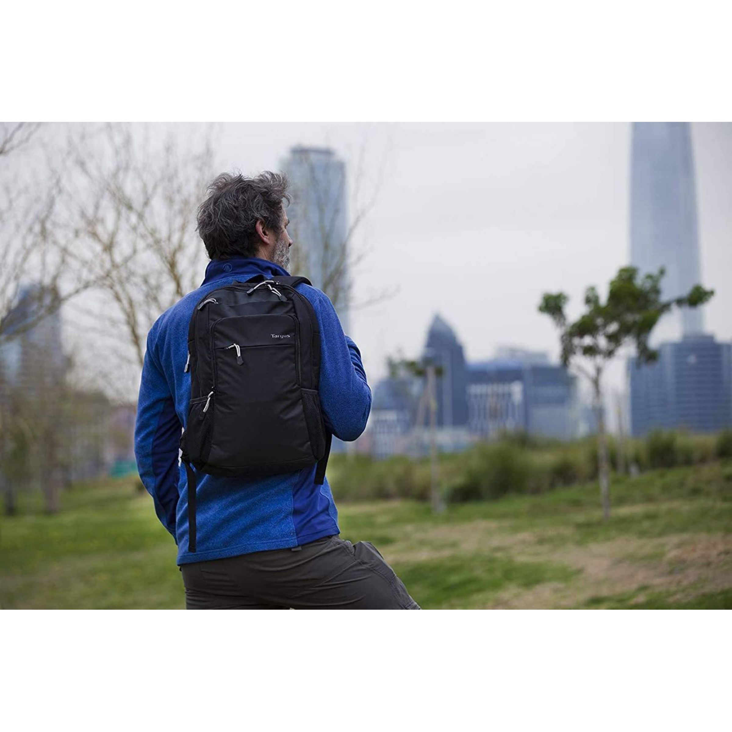 Targus Intellect Advanced Polyester Laptop Backpack for 15.6 Inch Laptop (18 L, Water Resistant, Black)_8