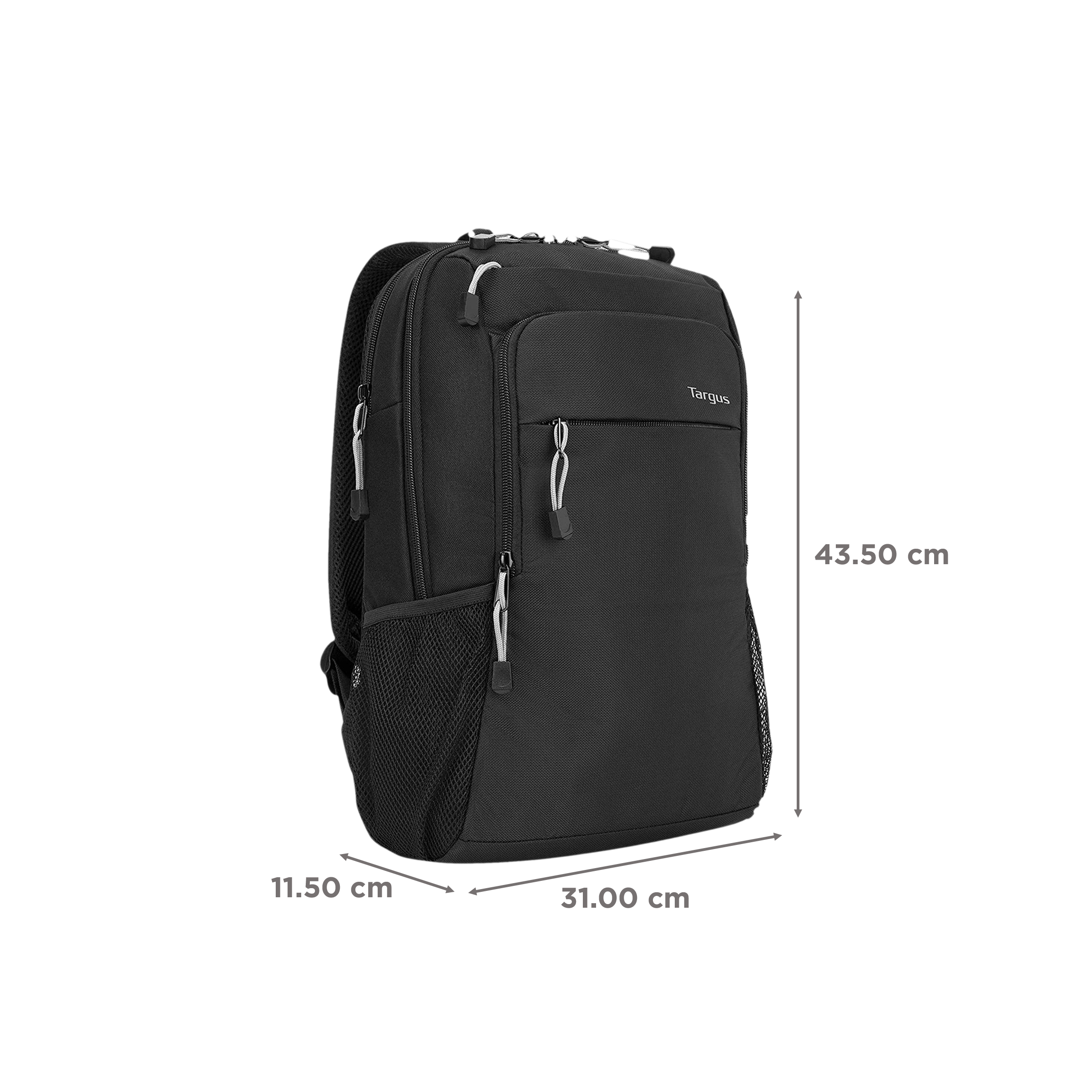 Targus Intellect Advanced Polyester Laptop Backpack for 15.6 Inch Laptop (18 L, Water Resistant, Black)_3