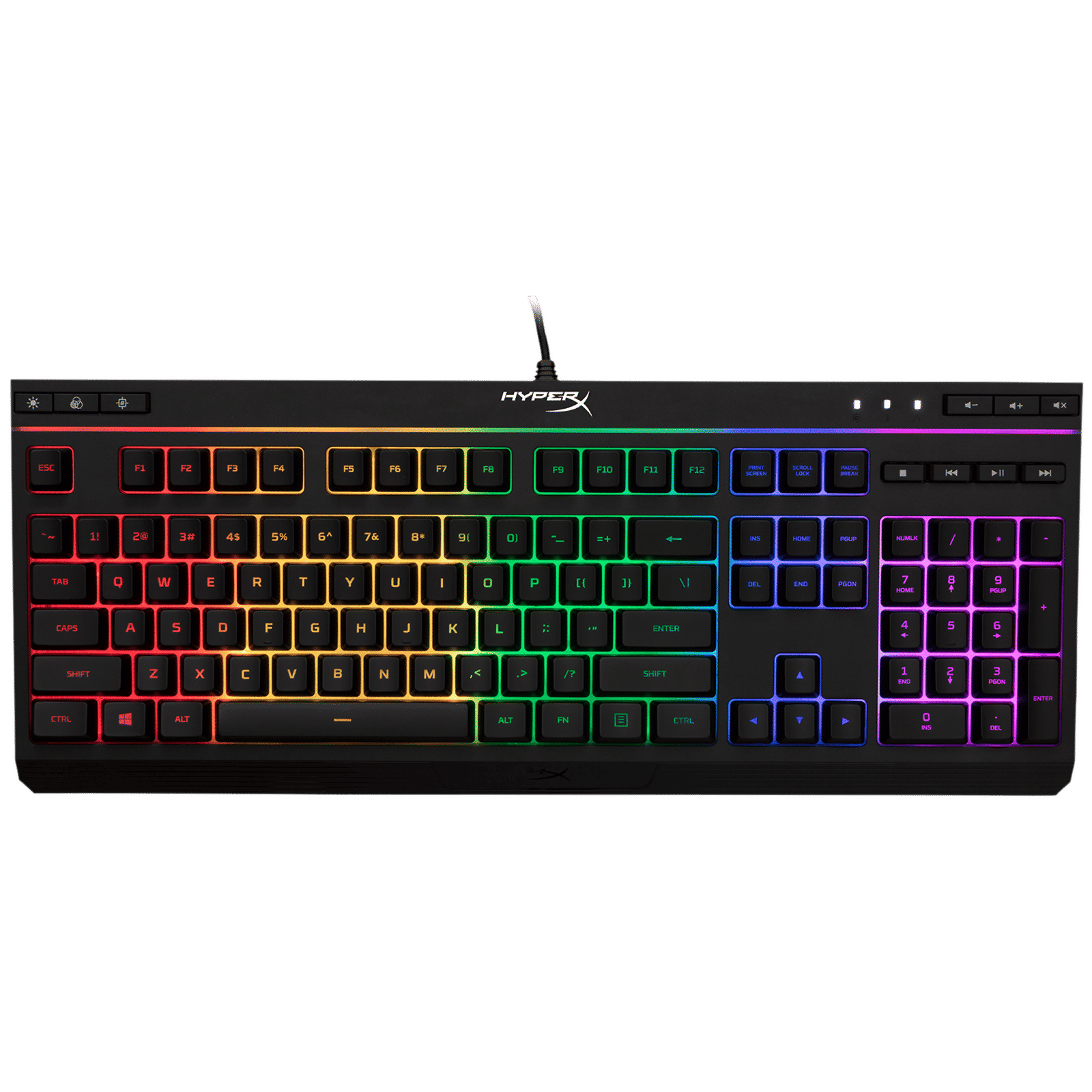 HyperX Alloy Core Wired Gaming Keyboard with Backlit Keys (Spill Resistant, Black) HyperX Alloy Core Wired Gaming Keyboard with Backlit Keys (Spill Resistant, Black)_1