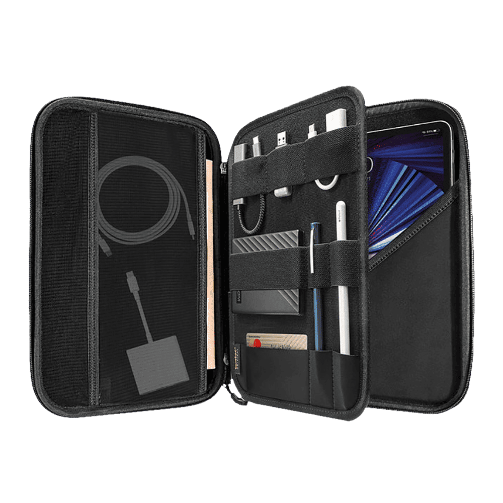 Traveldoo Sling Bag (Water Resistant, TCB01001, Black)_5