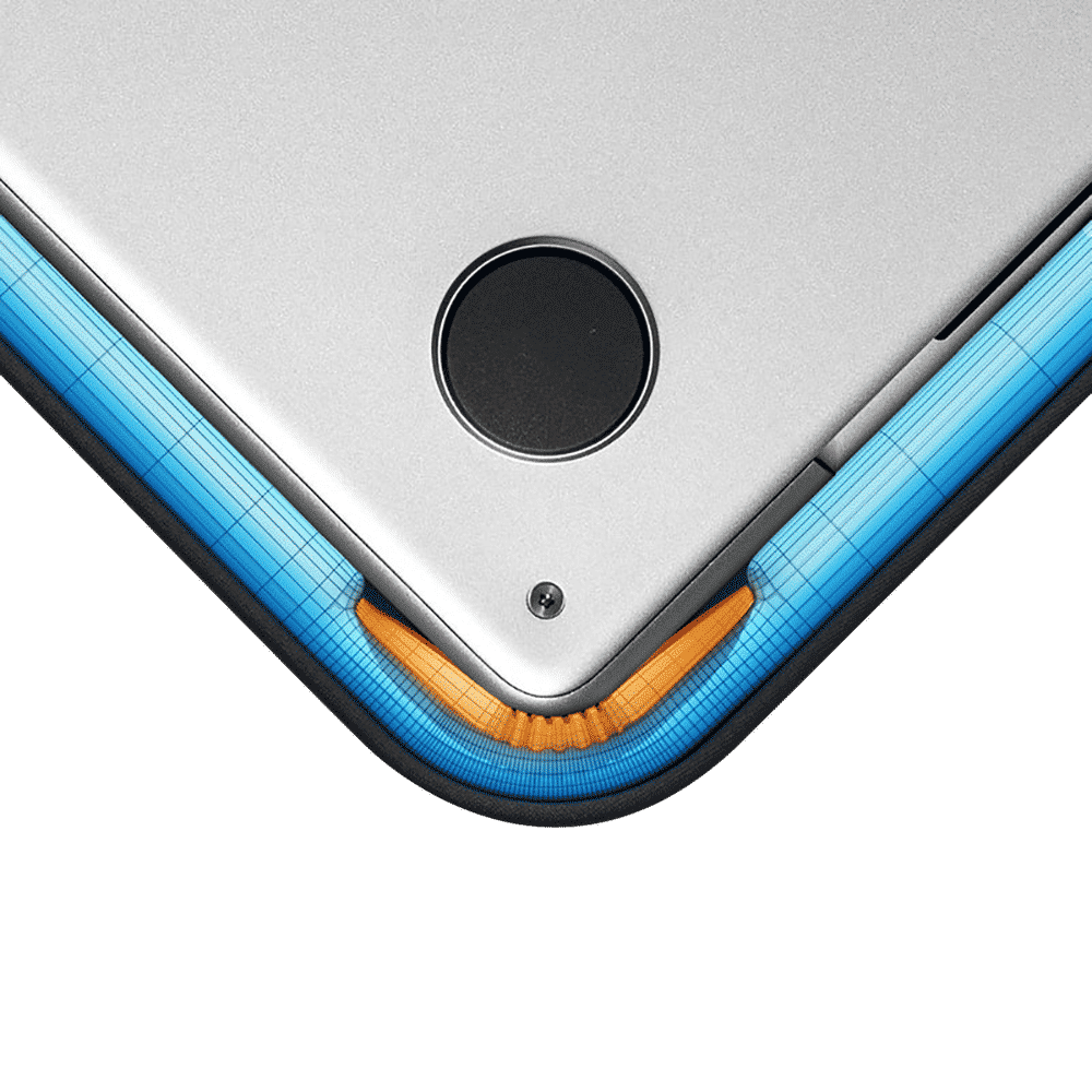 tomtoc Defender Recycled Fabrics Laptop Sleeve for 13.5, 14 & 14.4 Inch Laptop (Water Resistant, Black)_14