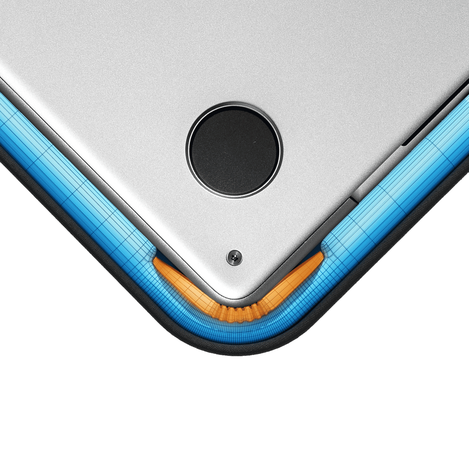 tomtoc Defender Recycled Fabrics Laptop Sleeve for 16 Inch Laptop (360 Superior Protection, Black)_14