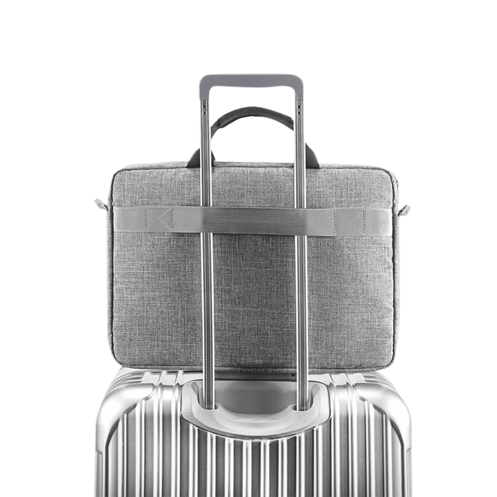 tomtoc Defender Fabric Laptop Sling Bag for 16 Inch Laptop (Water Repellent, Grey)_10